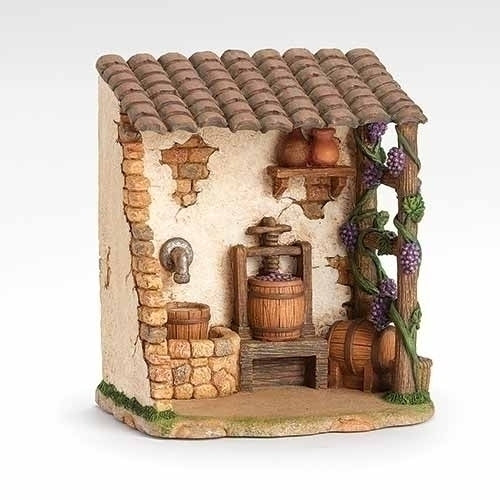 7"H WINE SHOP FOR 5" SCALE NATIVITY FIGURES/Fontanini