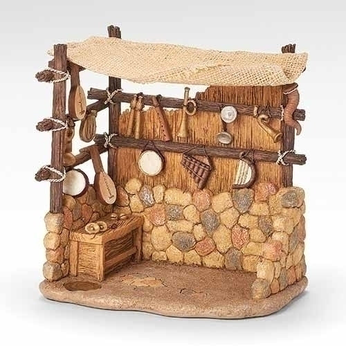 Fontanini 7"H MUSICAL INSTRUMENT SHOP FOR 5" SCALE NATIVITY FIGURES