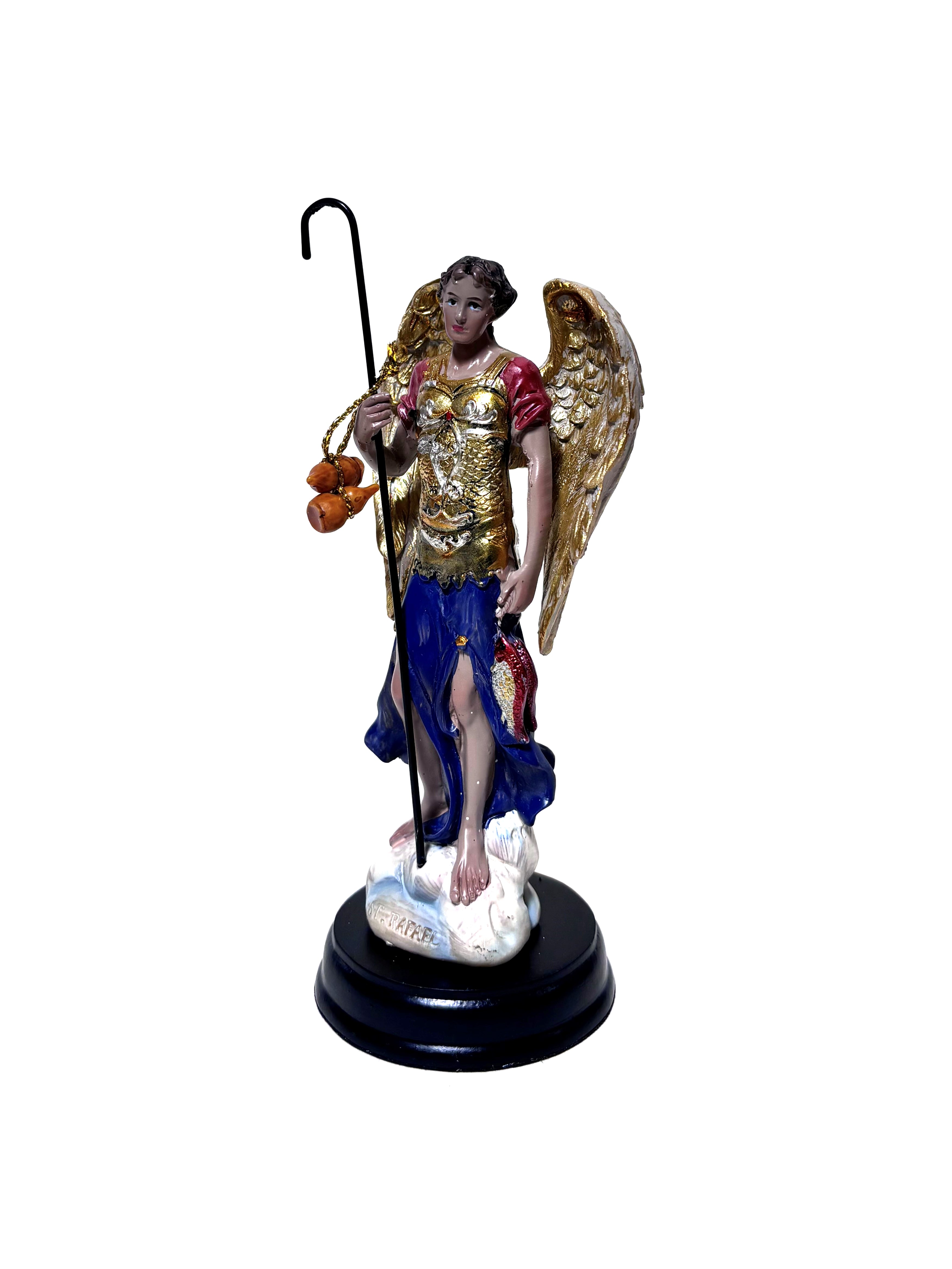 Religious statue of Saint Raphael Archangel 5" height