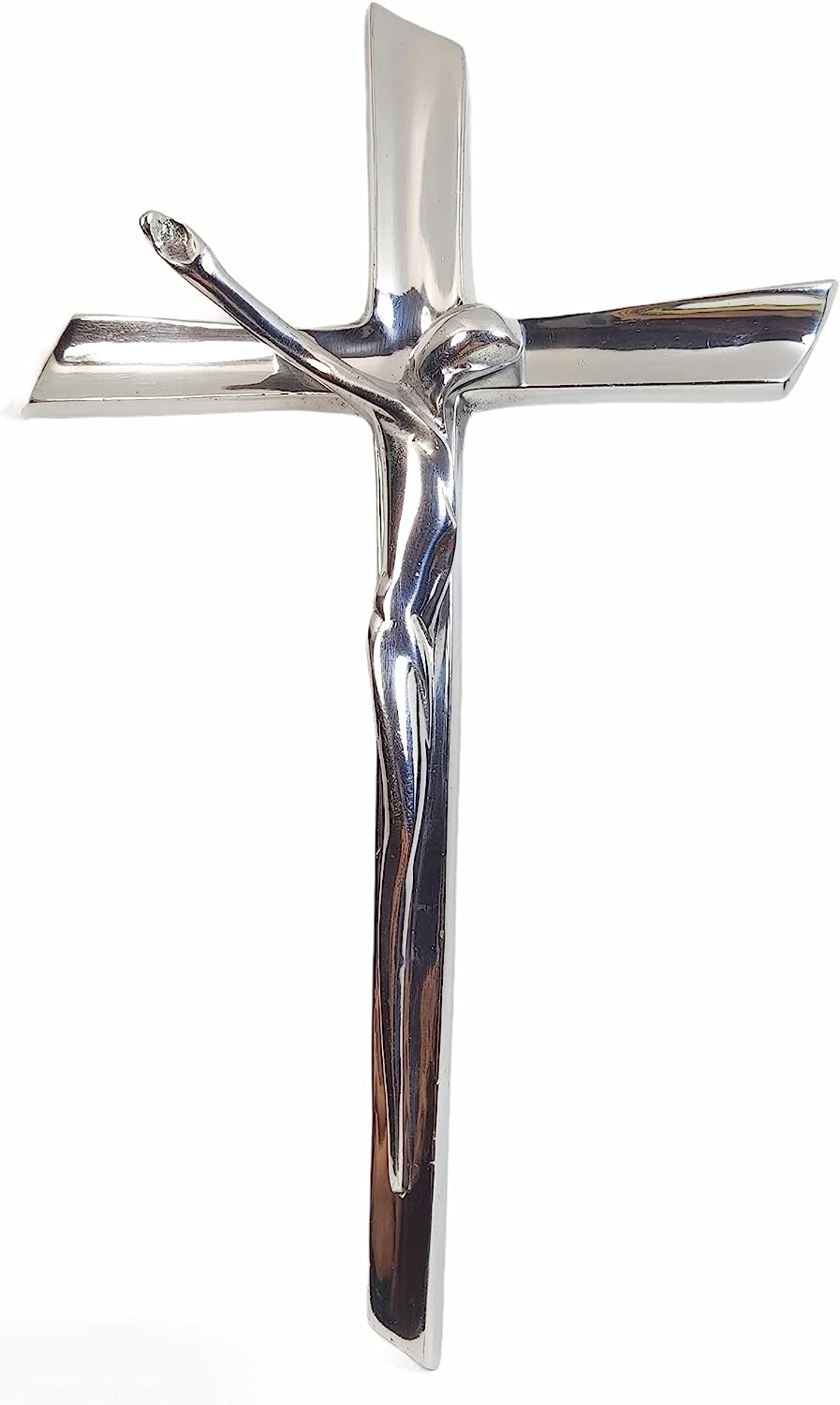 Crucifix Jesus Dali Pewter Modern Design