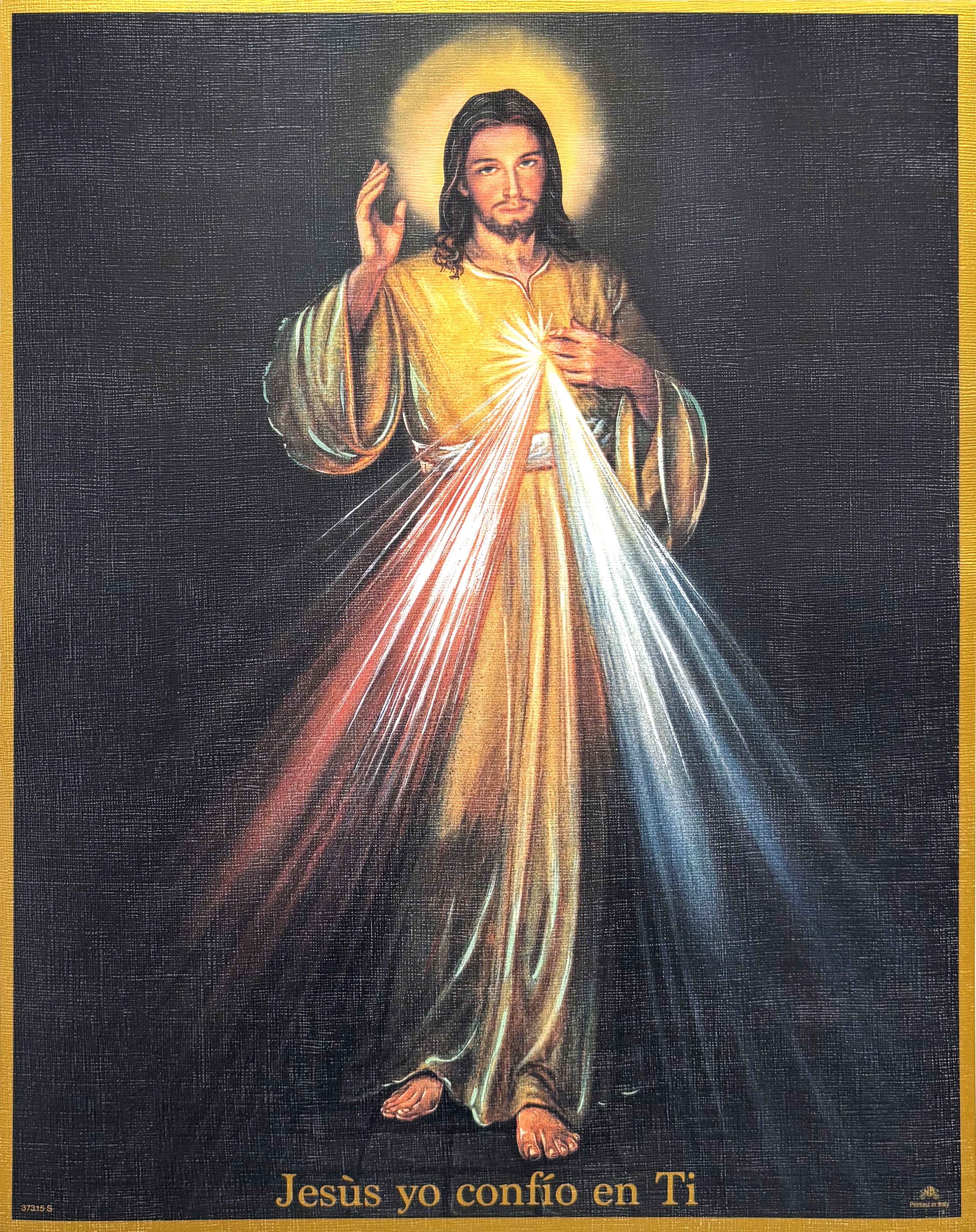 Religious Wall Art, Laminated Print, Unframed, Art Decorative Paper 8" x 10"