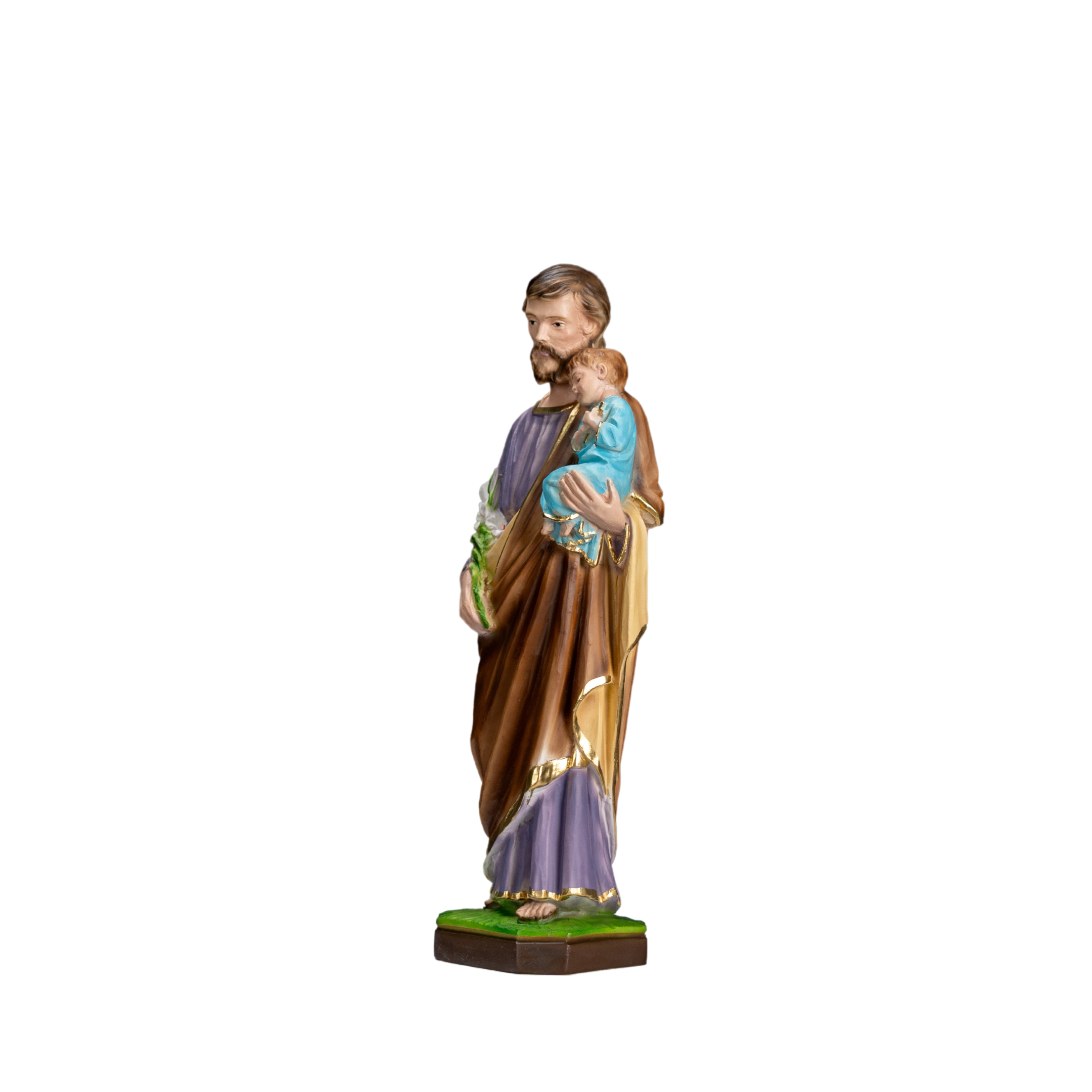 The Faith Gift Shop Saint Joseph Statue - Hand Painted in Italy - Our Tuscany Collection - San Jose