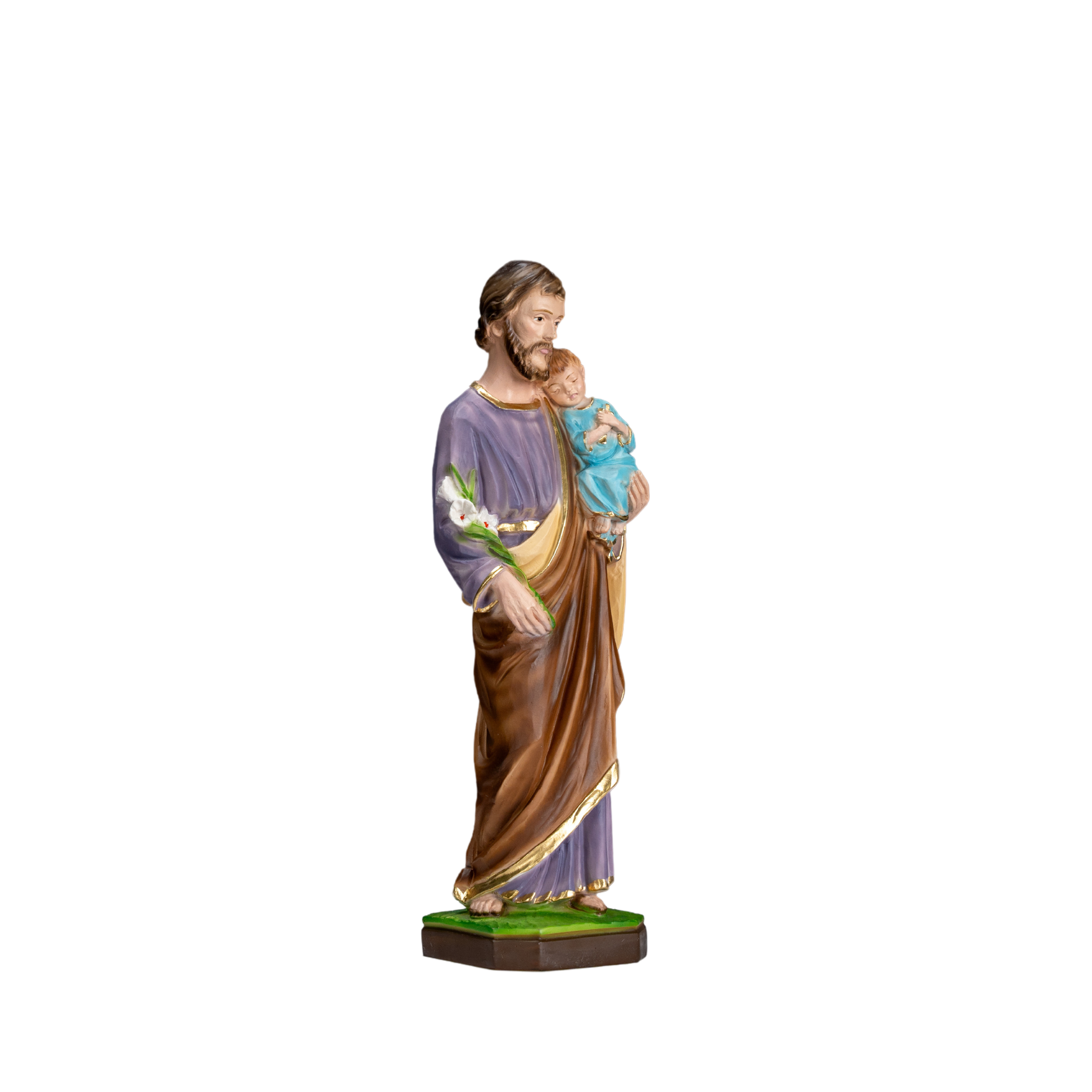 The Faith Gift Shop Saint Joseph Statue - Hand Painted in Italy - Our Tuscany Collection - San Jose