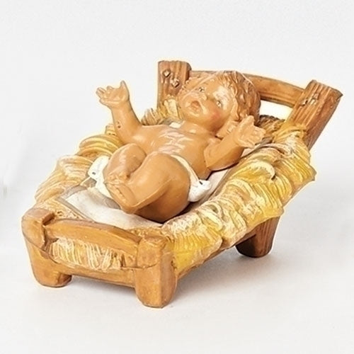 5-inch Fontanini Baby Jesus in Manger figure