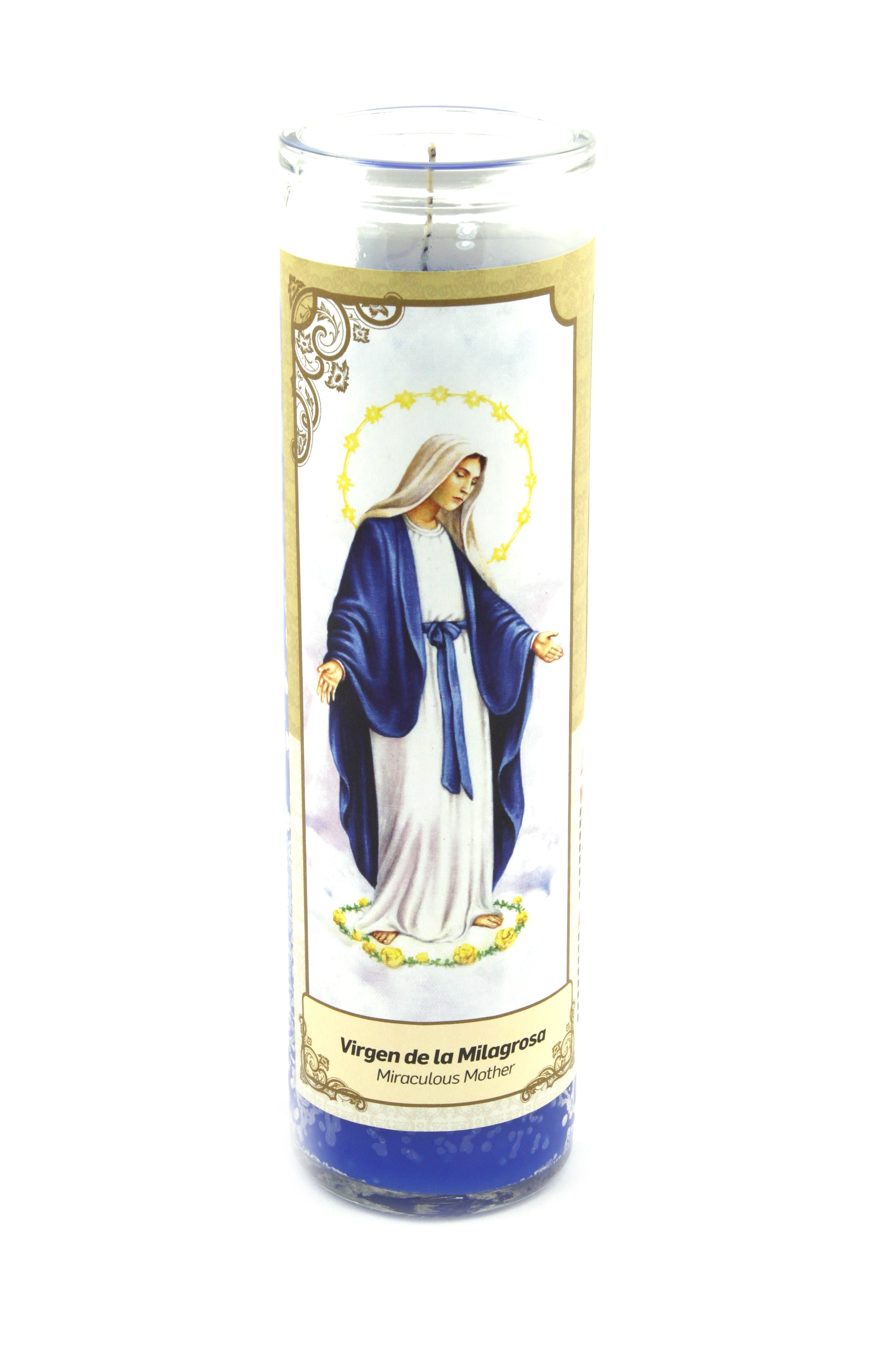 Candles of Our Lady of Miracles - Velones Virgen Milagrosa