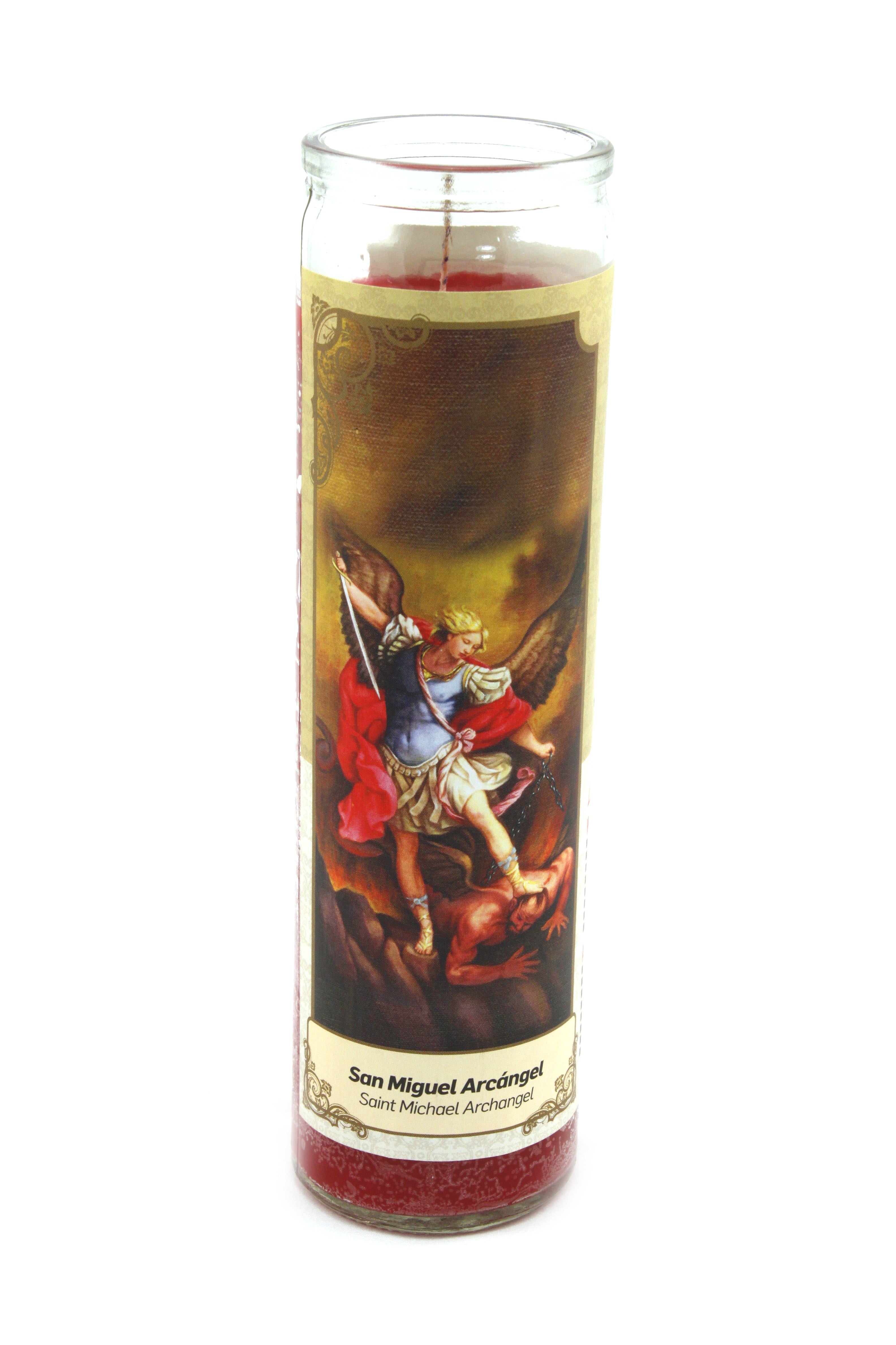 Candles of Saint Michael Archangel - Velones San Miguel Arcangel