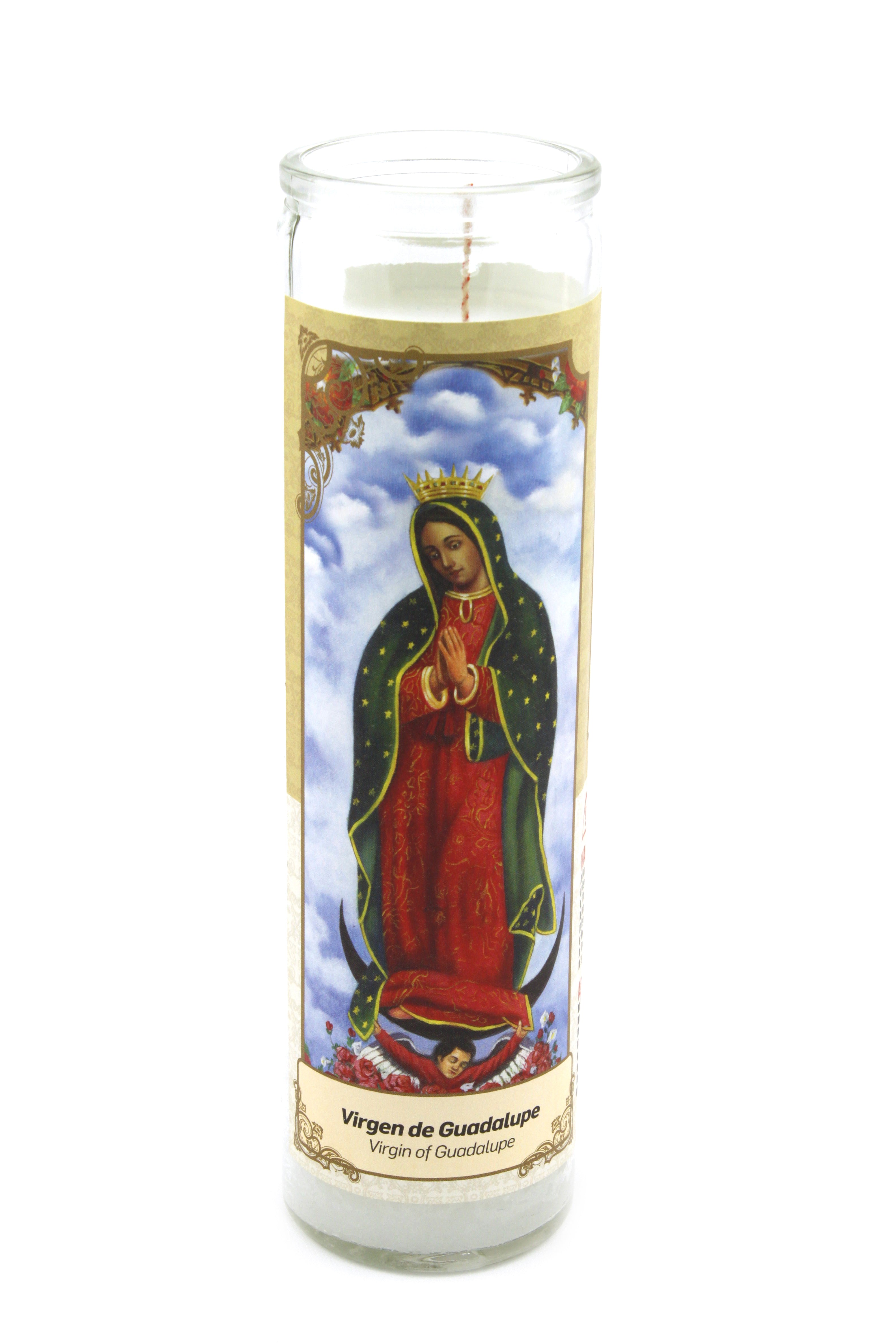 Candles of Our Lady of Guadalupe - Velones Virgen de Guadalupe