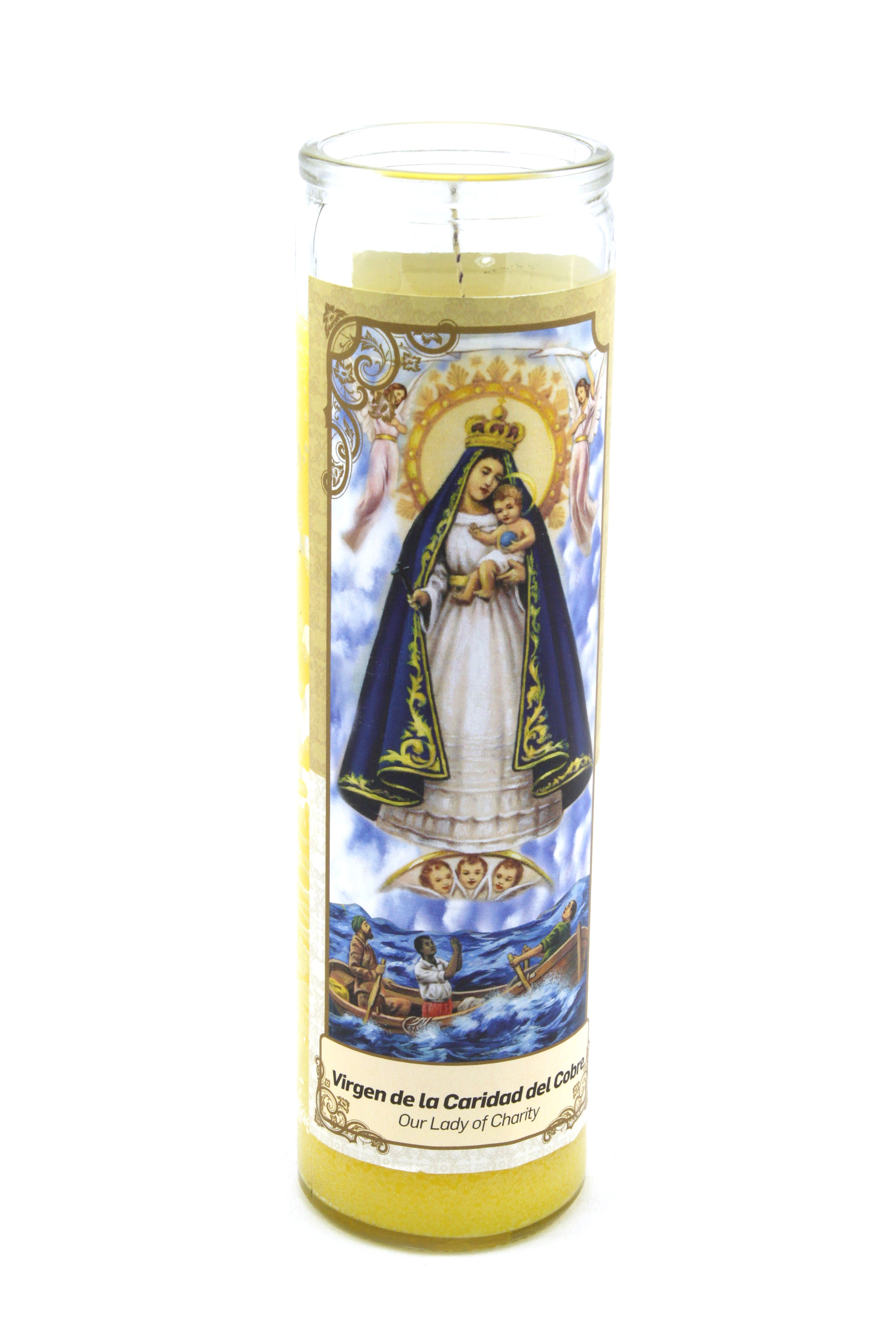 Candles of Our Lady of Charity - Velones Virgen de la Caridad del Cobre