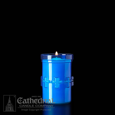 Devotional Candle Lite 3 Day Blue