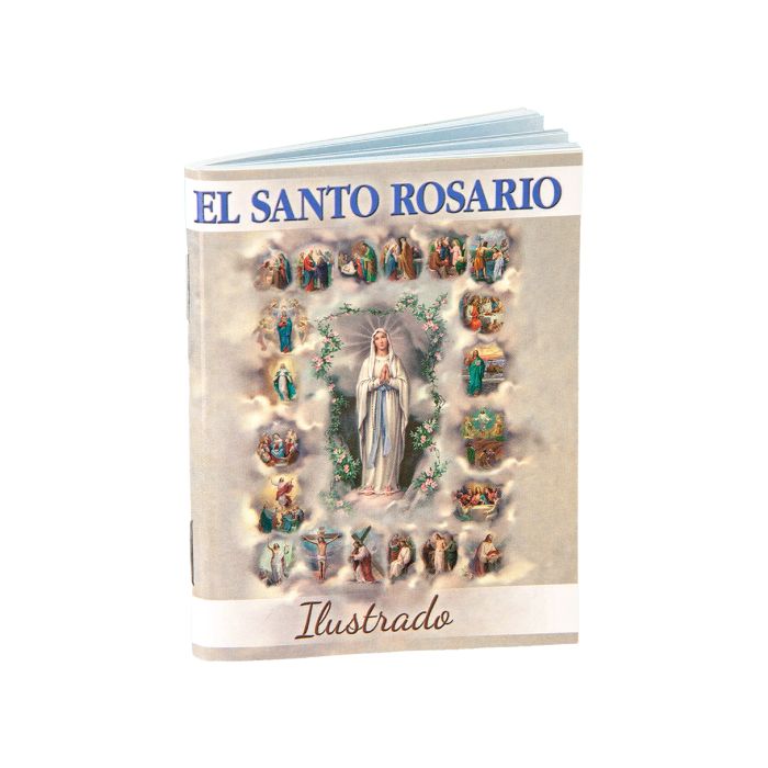 The Holy Rosary Illustrated Book in Spanish (Pocket Size)