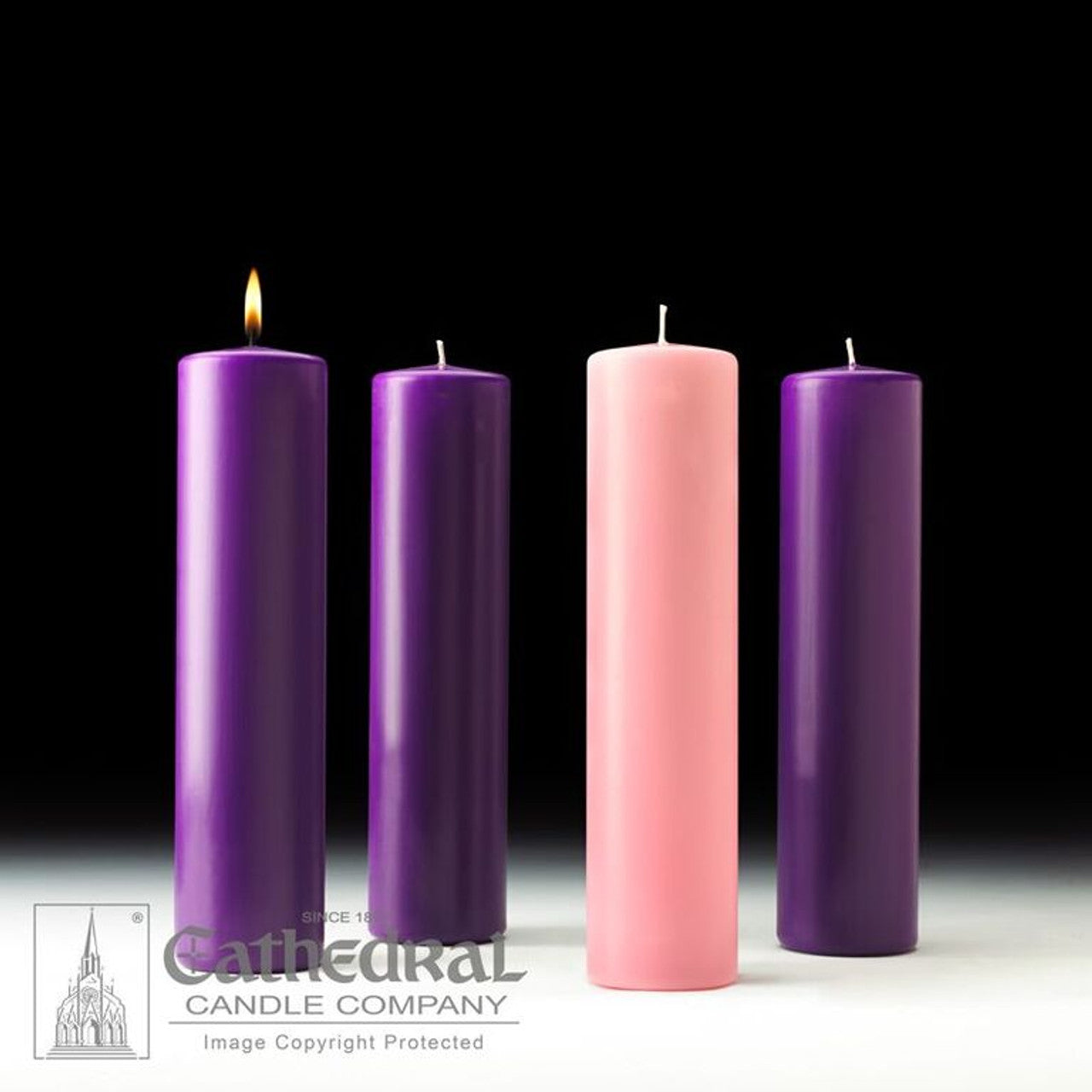 Advent Candle Set 3 X 12