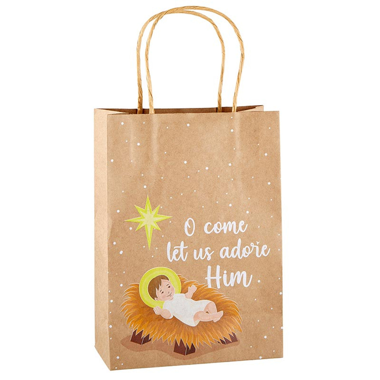 Nativity Kraft Bag