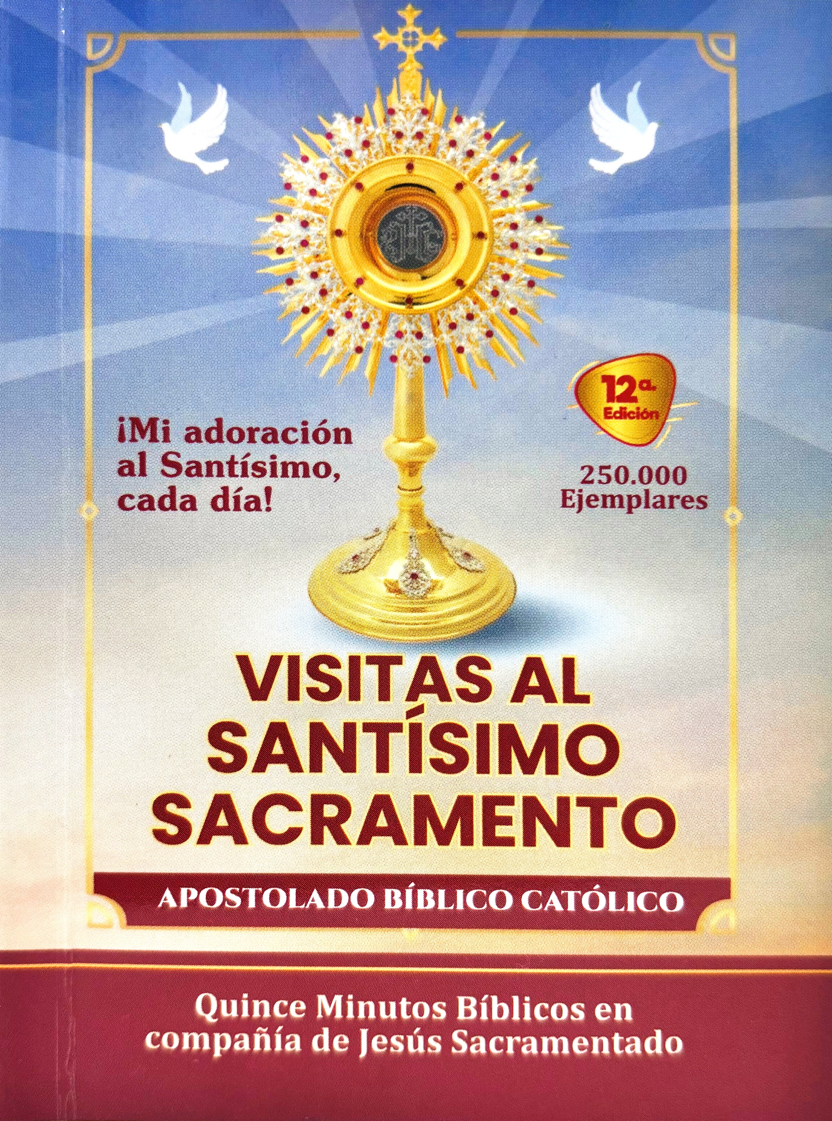 Visitas al Santísimo Sacramento