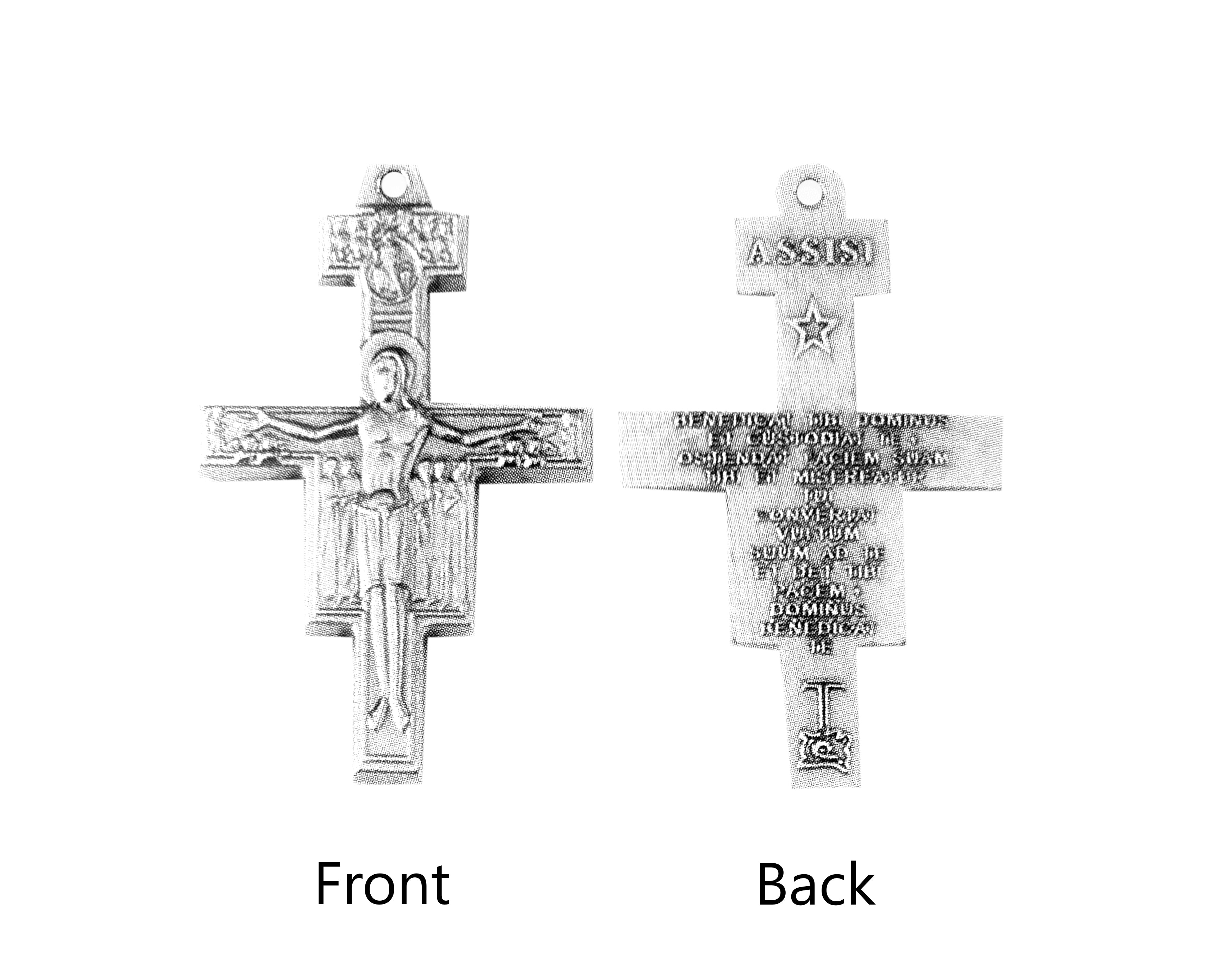San Damiano Cross 1.3"
