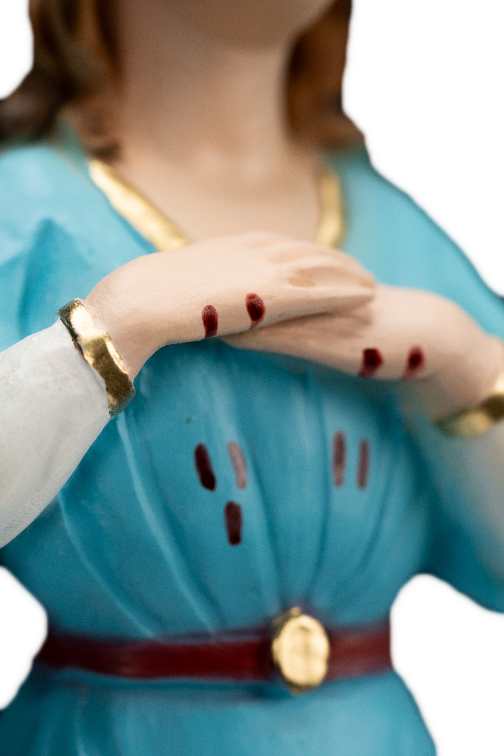 The Faith Gift Shop Saint Agatha statue  - Hand Painted in Italy - Our Tuscany Collection - Estatua de Santa Agata