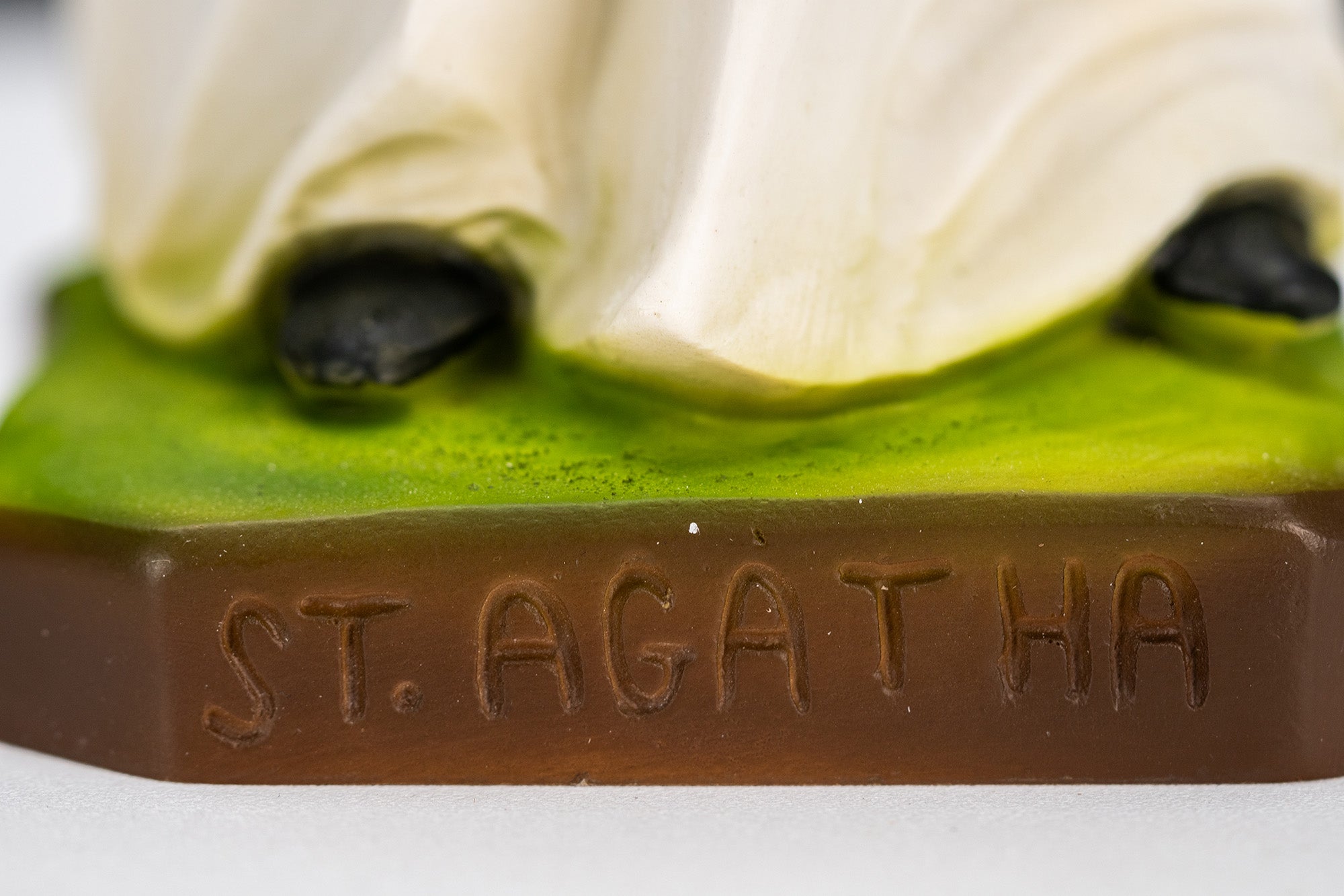 The Faith Gift Shop Saint Agatha statue  - Hand Painted in Italy - Our Tuscany Collection - Estatua de Santa Agata