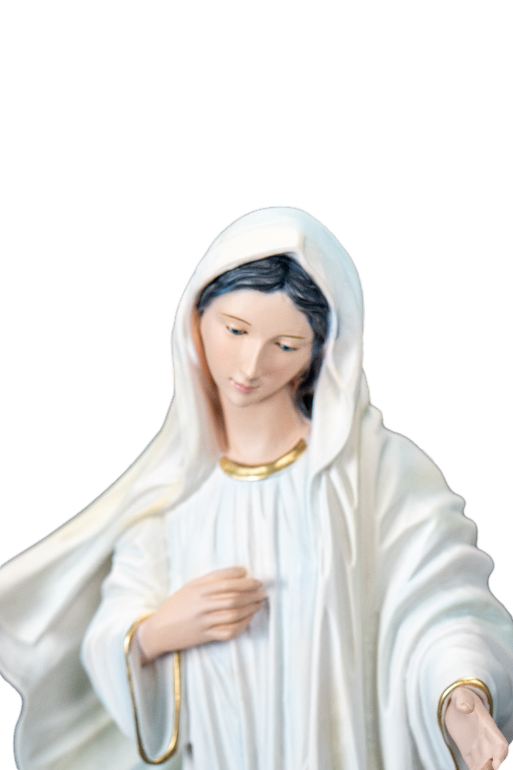 The Faith Gift Shop Our Lady  of Medjugorje Queen of Peace- Hand Painted in Italy - Our Tuscany Collection -