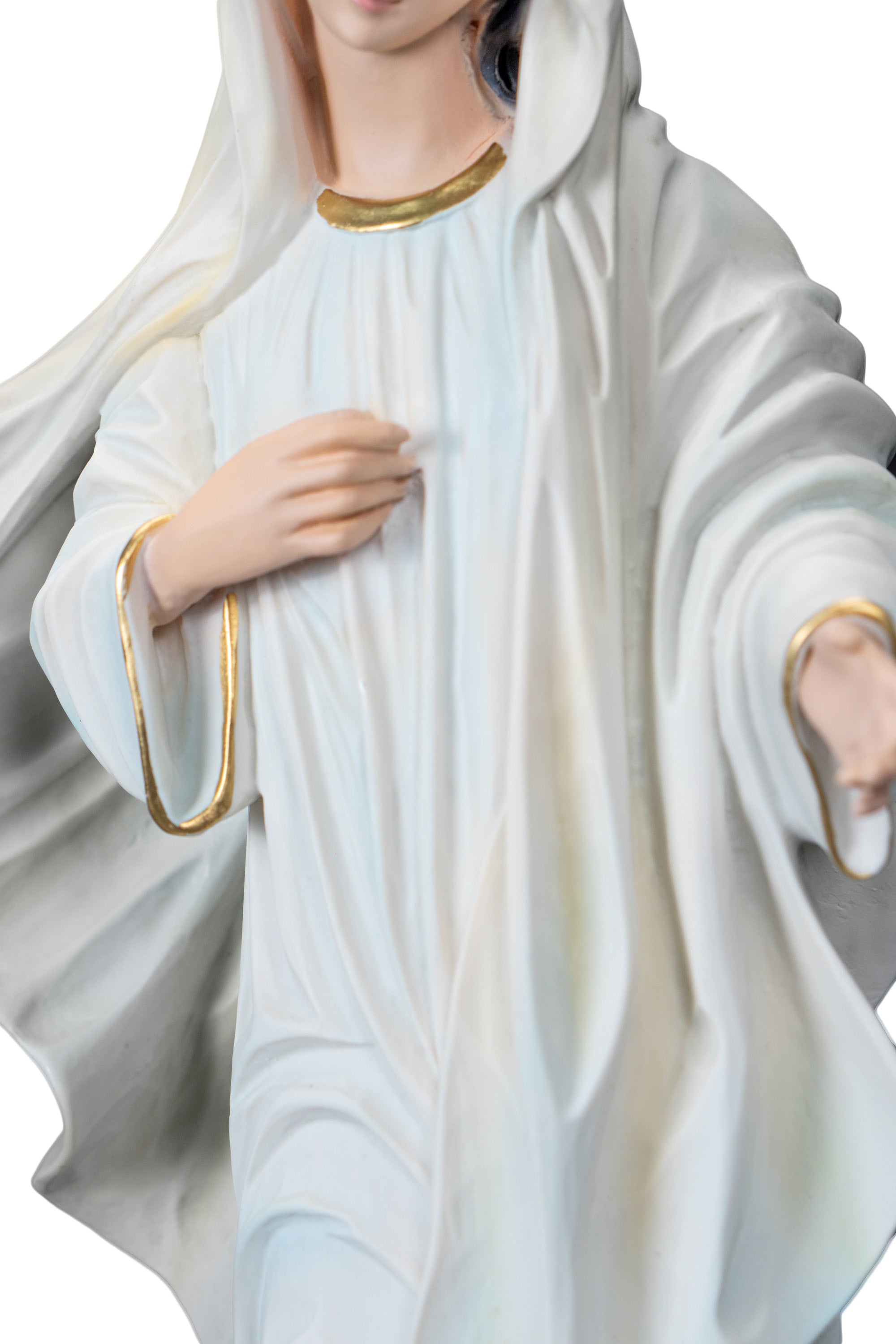 The Faith Gift Shop Our Lady  of Medjugorje Queen of Peace- Hand Painted in Italy - Our Tuscany Collection -