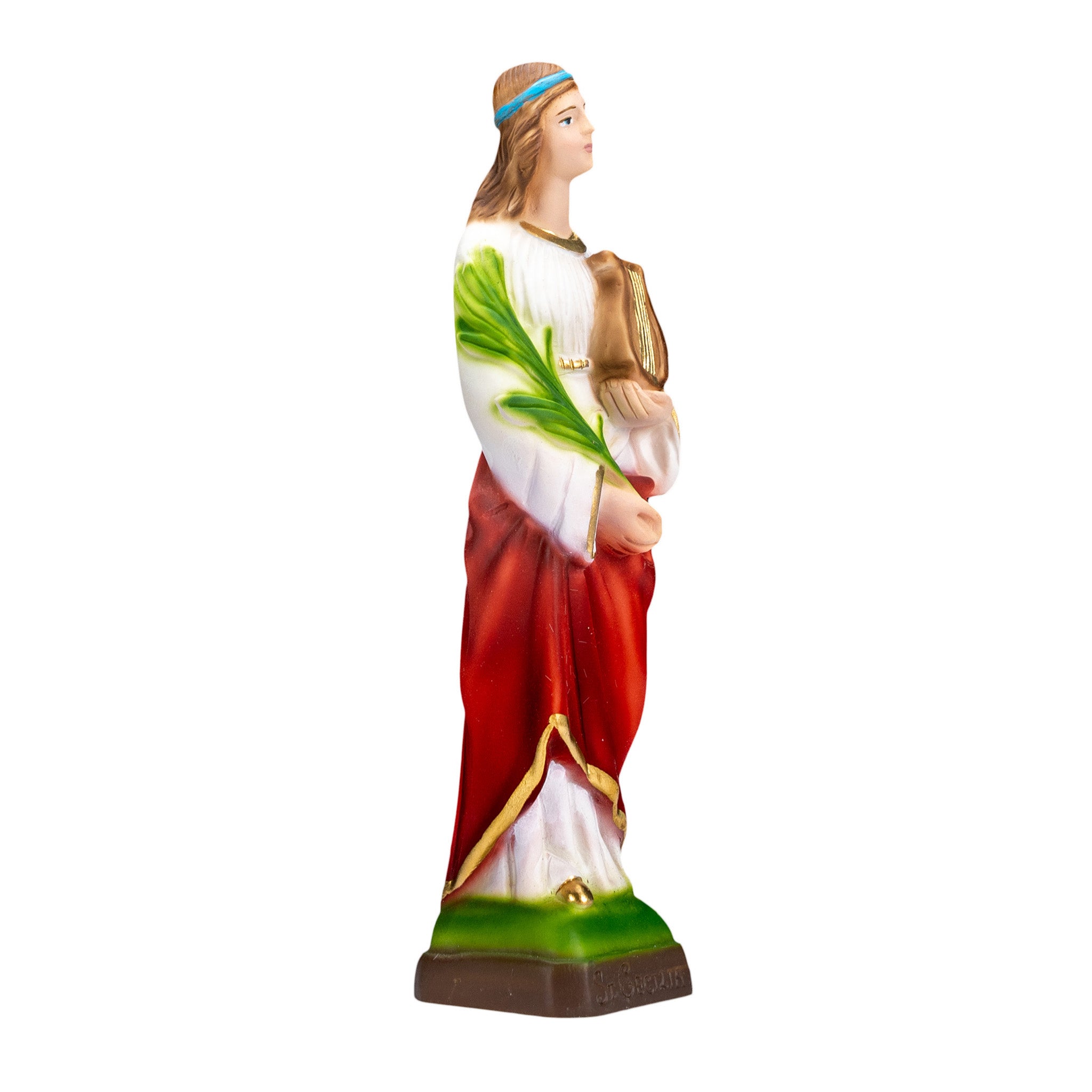 The Faith Gift Saint Cecilia - Hand Painted in Italy - Our Tuscany Collection -Estatua de Santa Cecilia