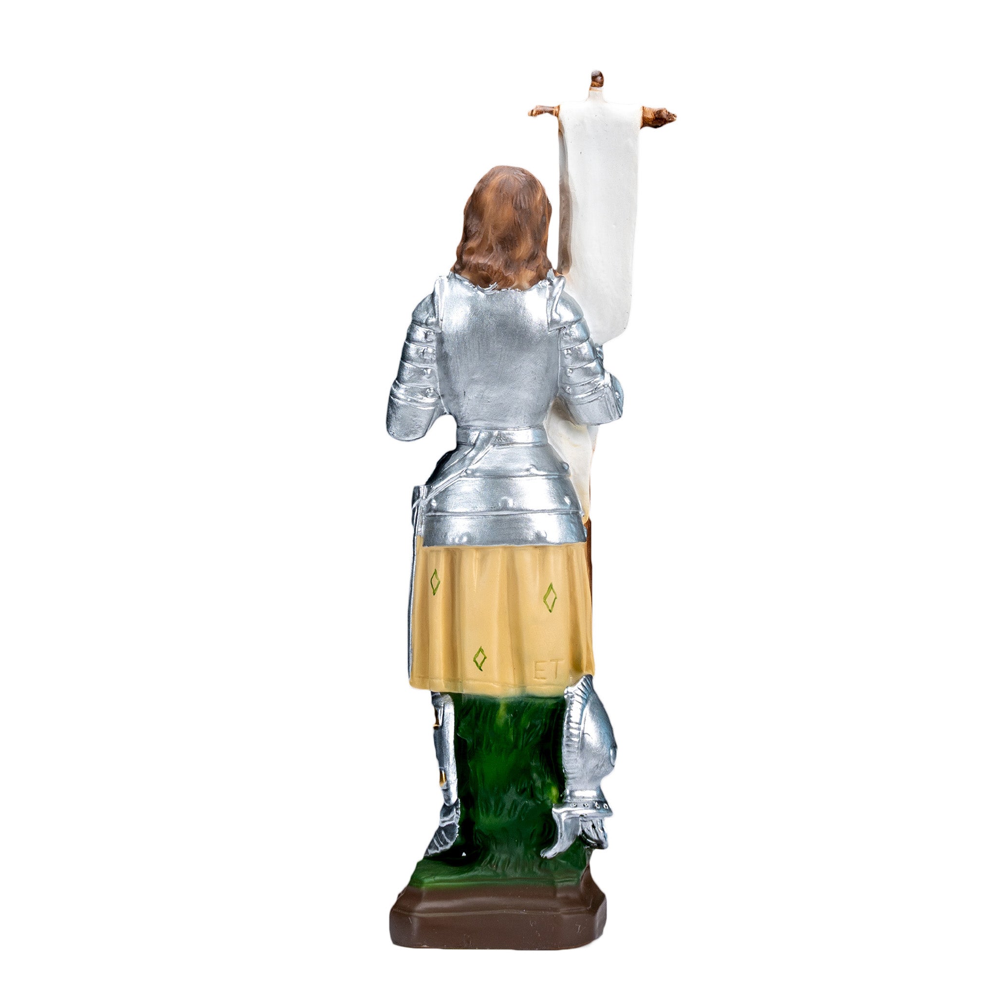 The Faith Gift Shop Saint Joan the Arc statue - Hand Painted in Italy - Our Tuscany Collection - Estatua de Santa Juana de Arco