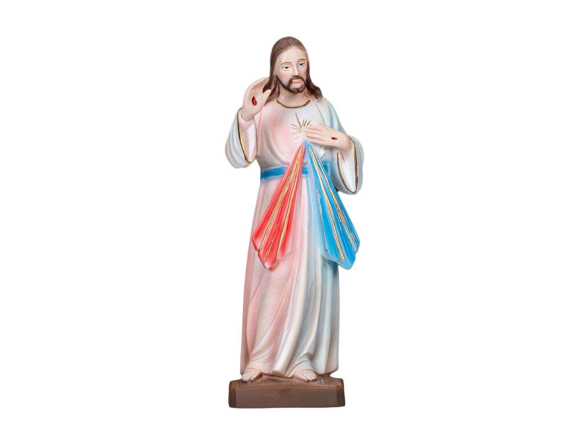 The Faith Gift Shop Divine Mercy statue- Hand Painted in Italy - Our Tuscany Collection- Imagen de la Divina Misericordia