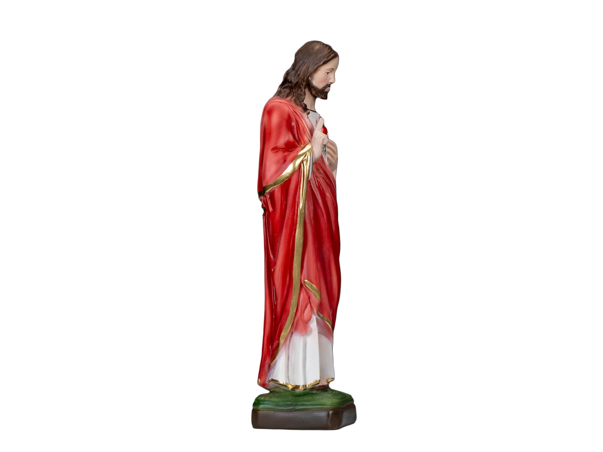 The Faith Gift Shop  Sacred Heart of Jesus Blessing statue- Hand Painted in Italy - Our Tuscany Collection -   Sagrado Corazón de Jesús Bendiciendo