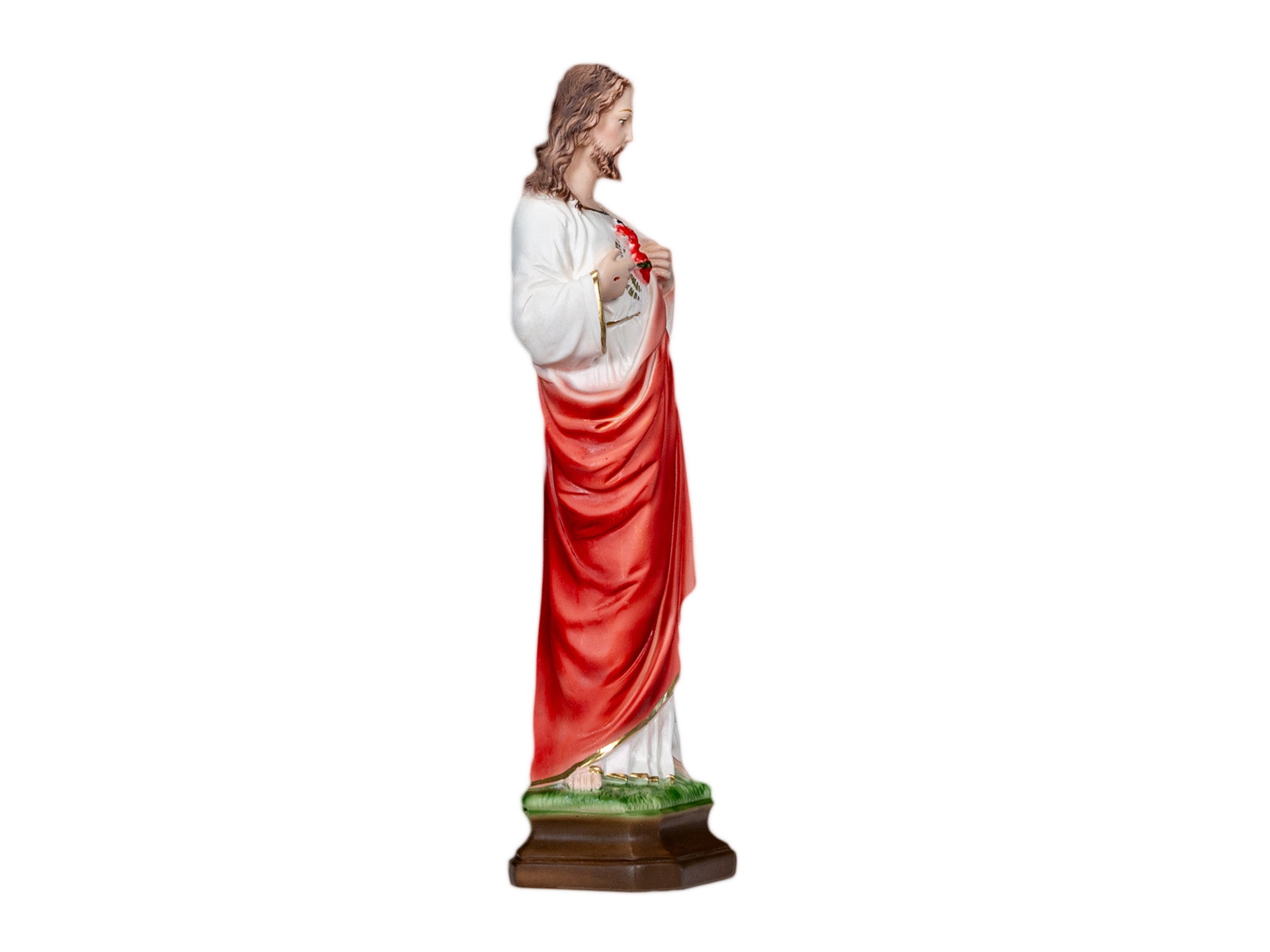 The Faith Gift Shop  Sacred Heart of Jesus statue - Hand Painted in Italy - Our Tuscany Collection - / Sagrado Corazon de Jesus