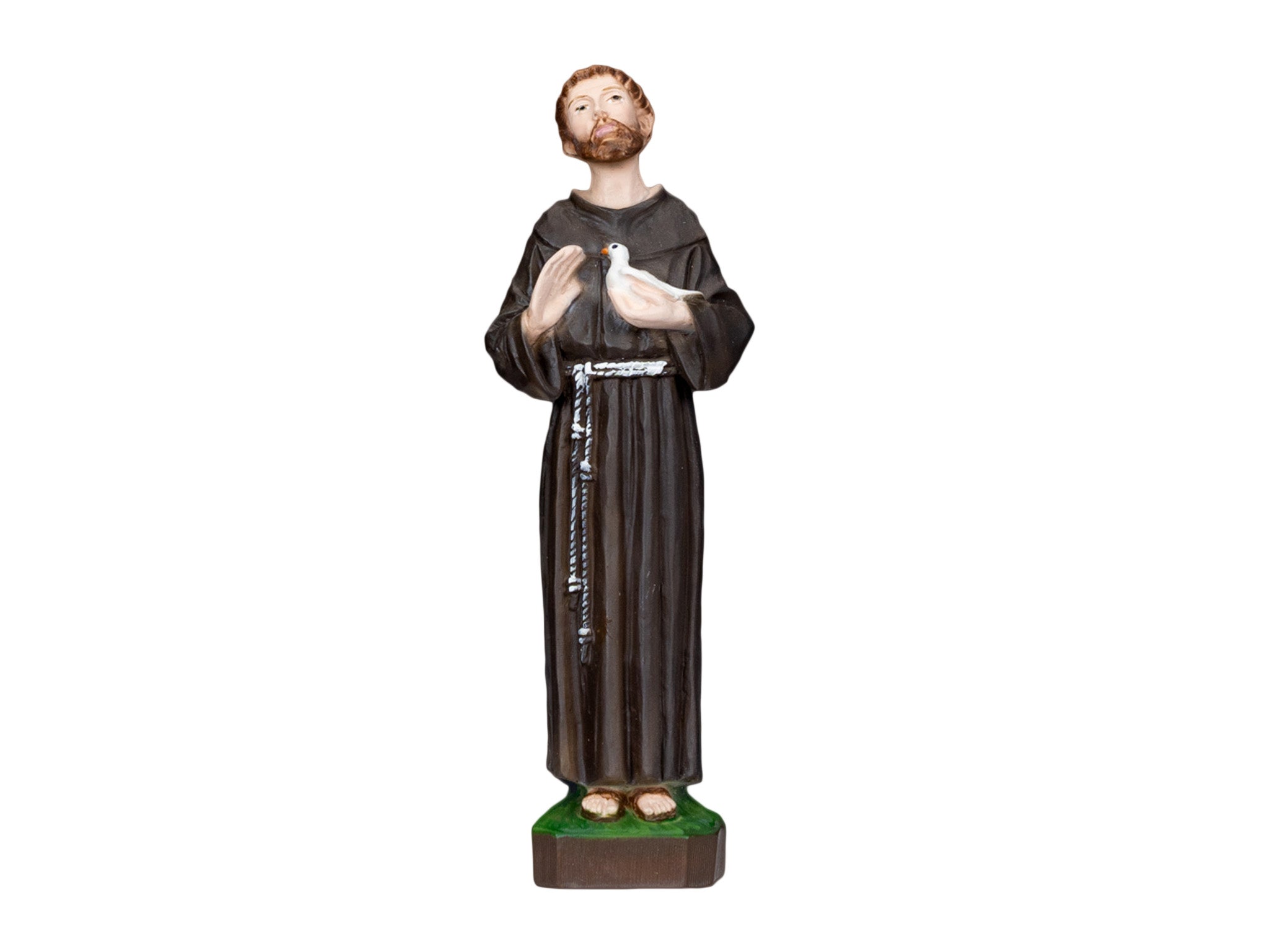 The Faith Gift Shop Saint Francis of Assisi statue - Hand Painted in Italy - Our Tuscany Collection - Estatua de San Francisco de Asis