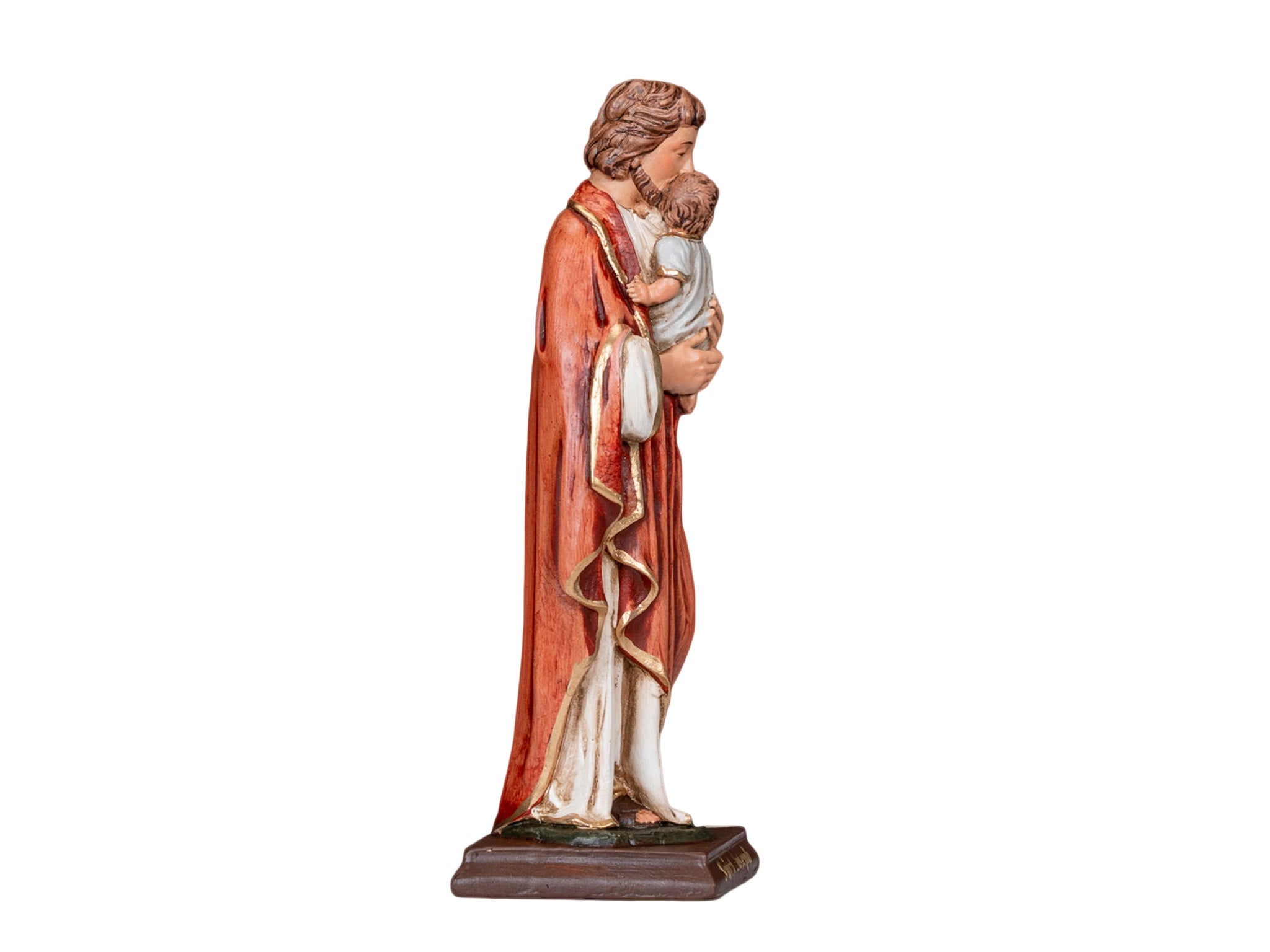 Saint Joseph kissing Baby Jesus
