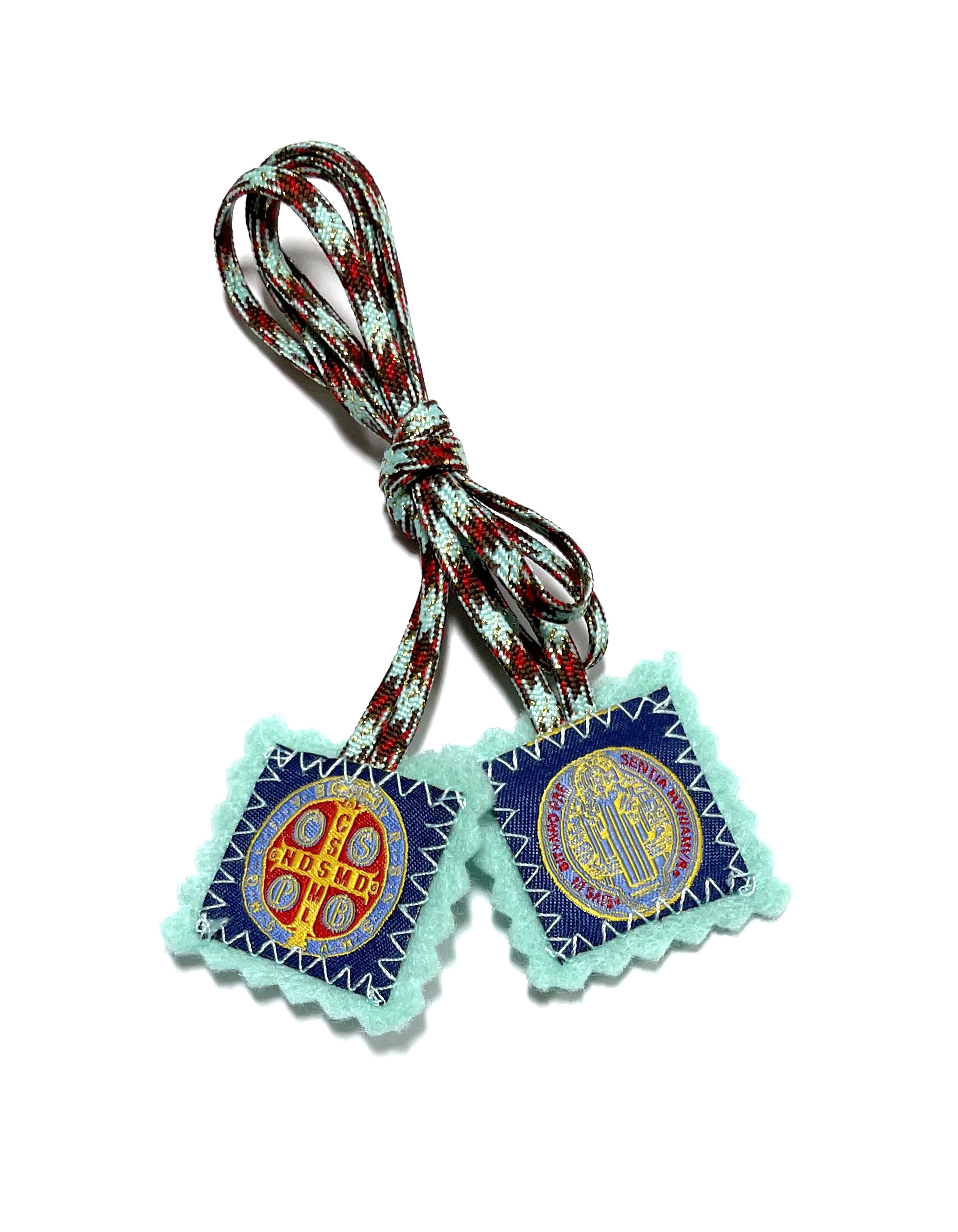 Saint Benedict medal scapular, Escapulario medalla de San Benito