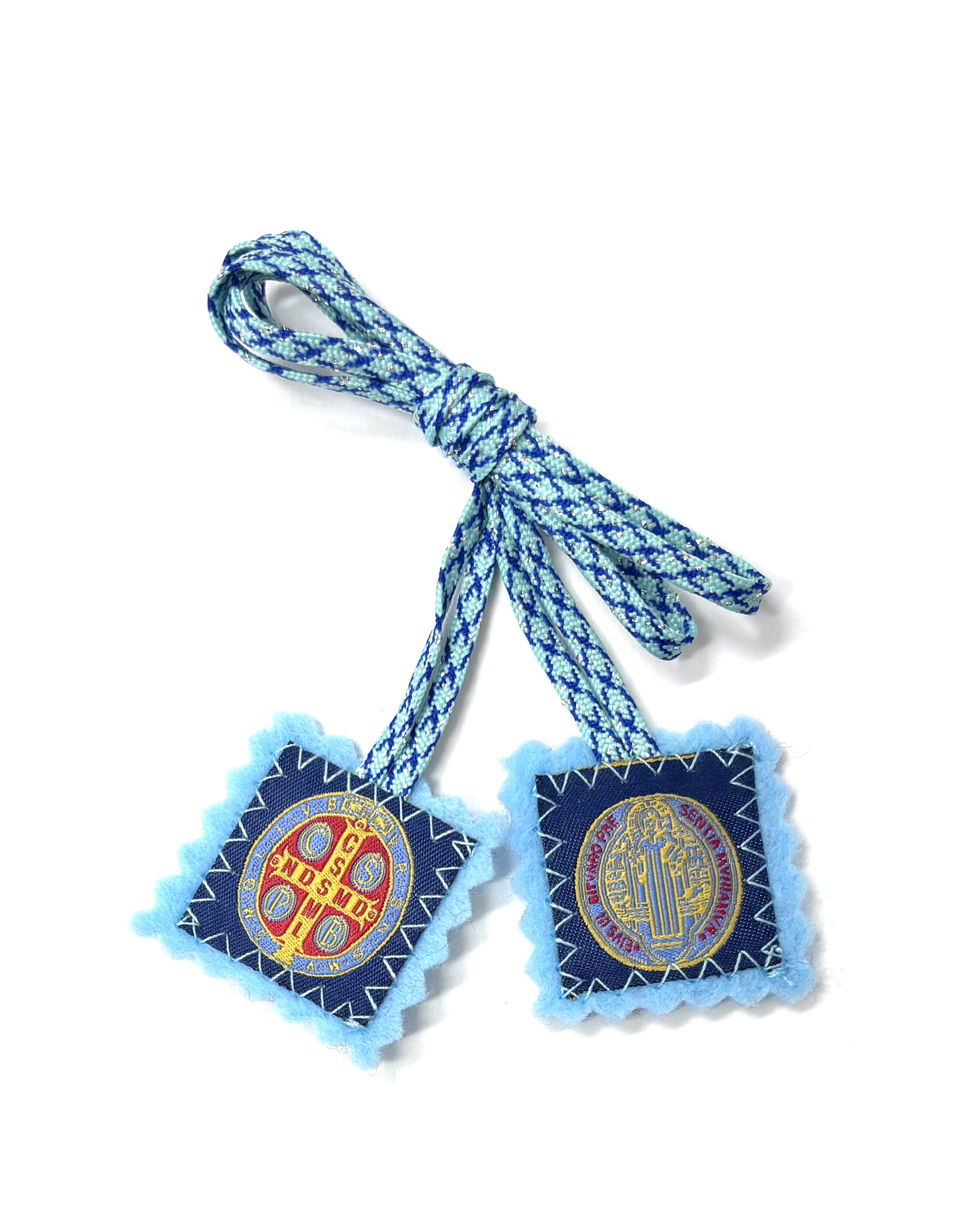 Saint Benedict medal scapular, Escapulario medalla de San Benito