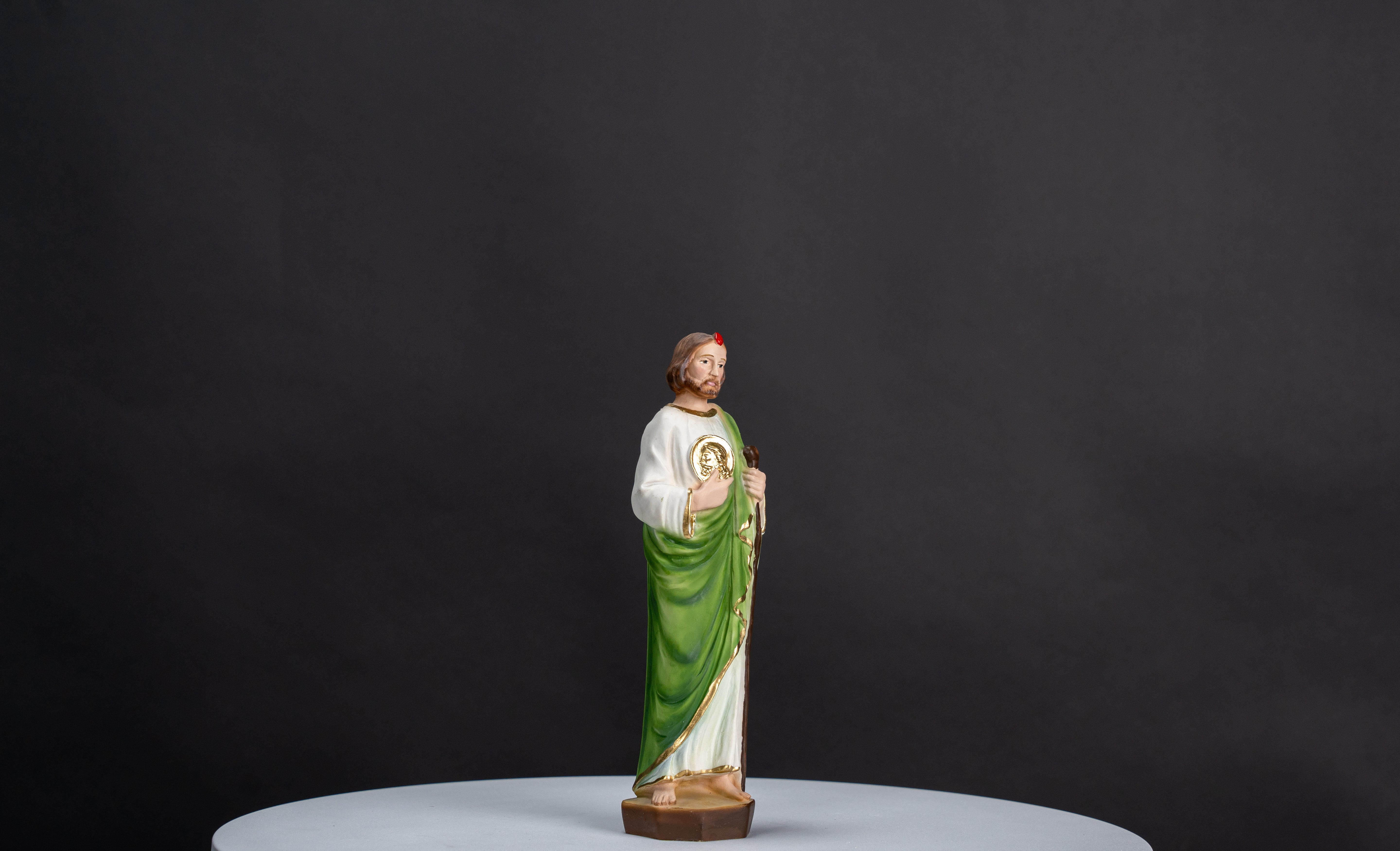 The Faith Gift Shop Saint Jude - Hand Painted in Italy- Our Tuscan Collection - San Judas Tadeo