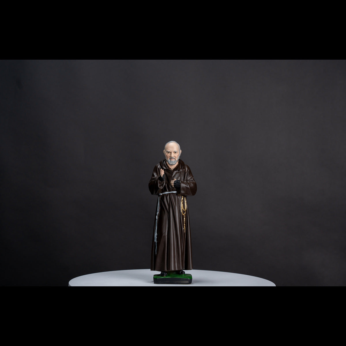 The Faith Gift Shop Saint Father Pio statue - Hand Painted in Italy - Our Tuscany Collection   / San  Padre Pio