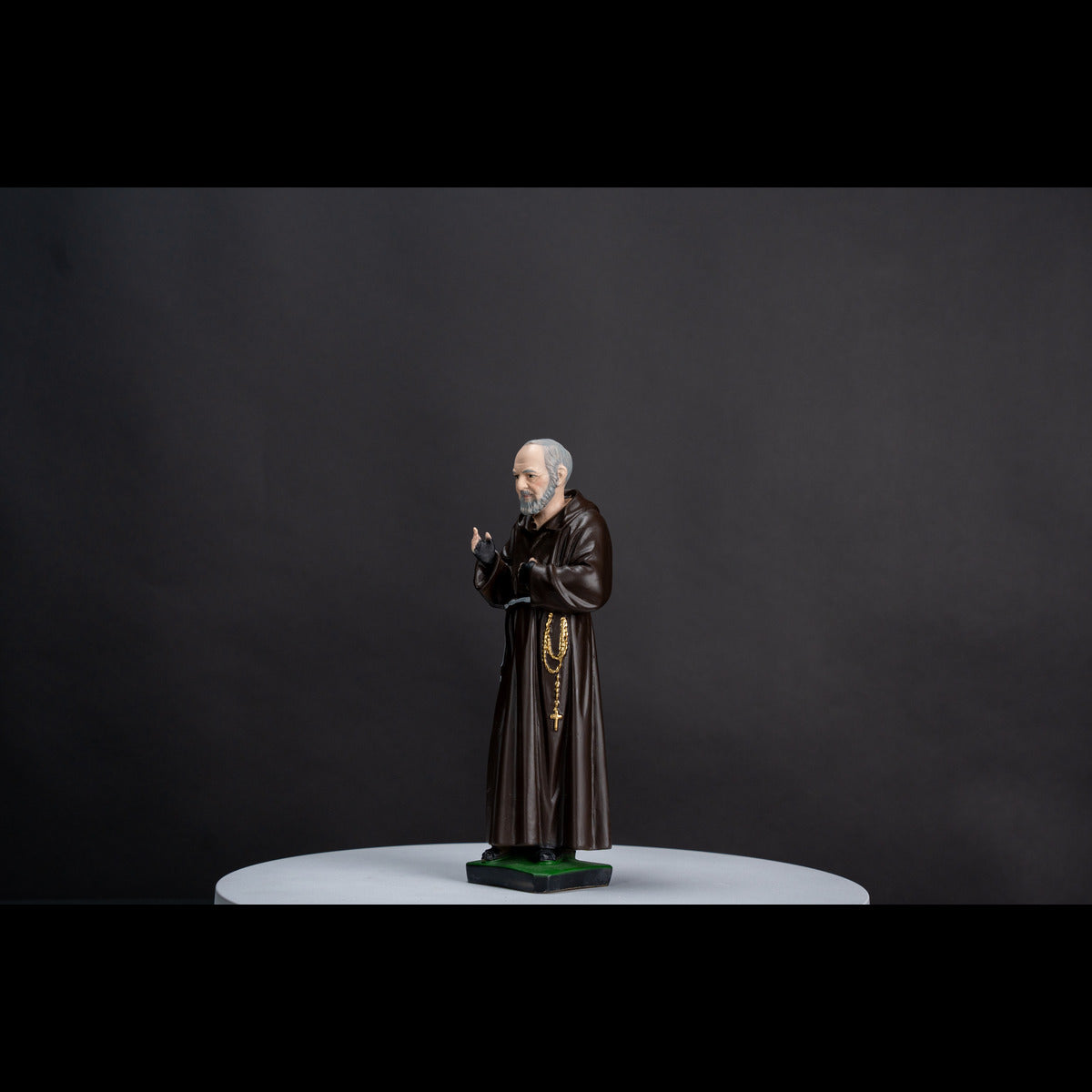 The Faith Gift Shop Saint Father Pio statue - Hand Painted in Italy - Our Tuscany Collection   / San  Padre Pio