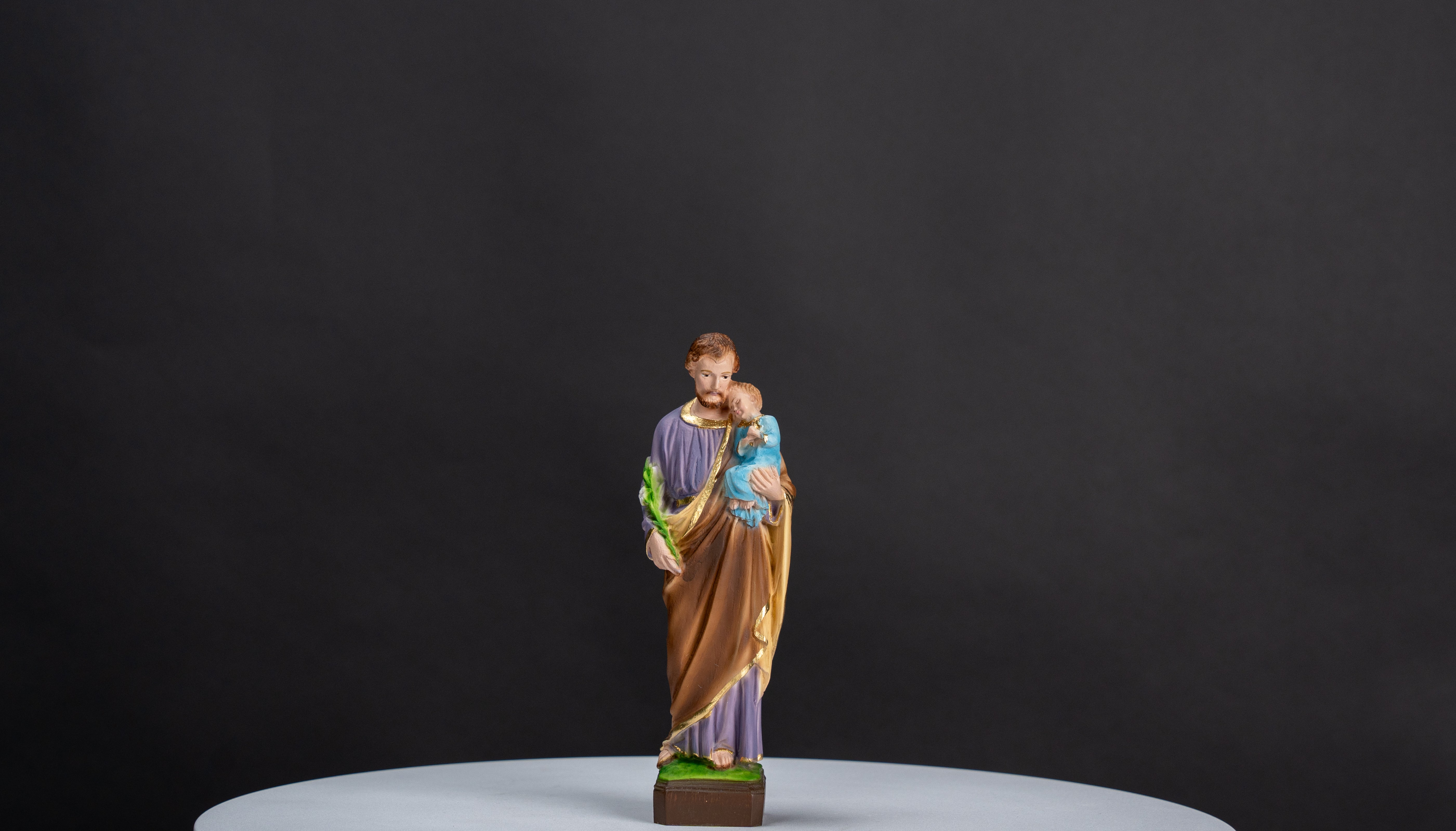 The Faith Gift Shop Saint Joseph Statue - Hand Painted in Italy - Our Tuscany Collection - San Jose