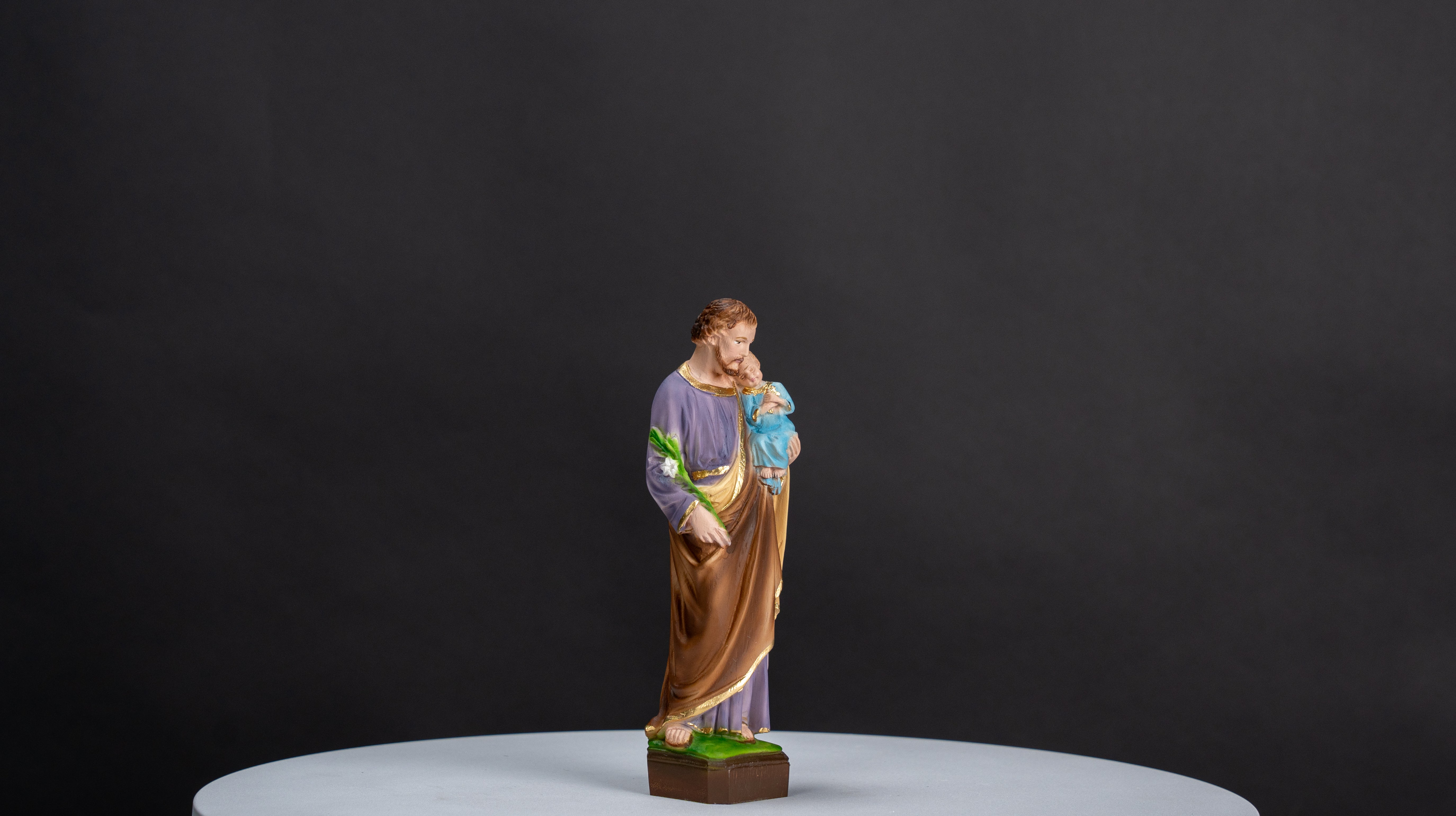 The Faith Gift Shop Saint Joseph Statue - Hand Painted in Italy - Our Tuscany Collection - San Jose