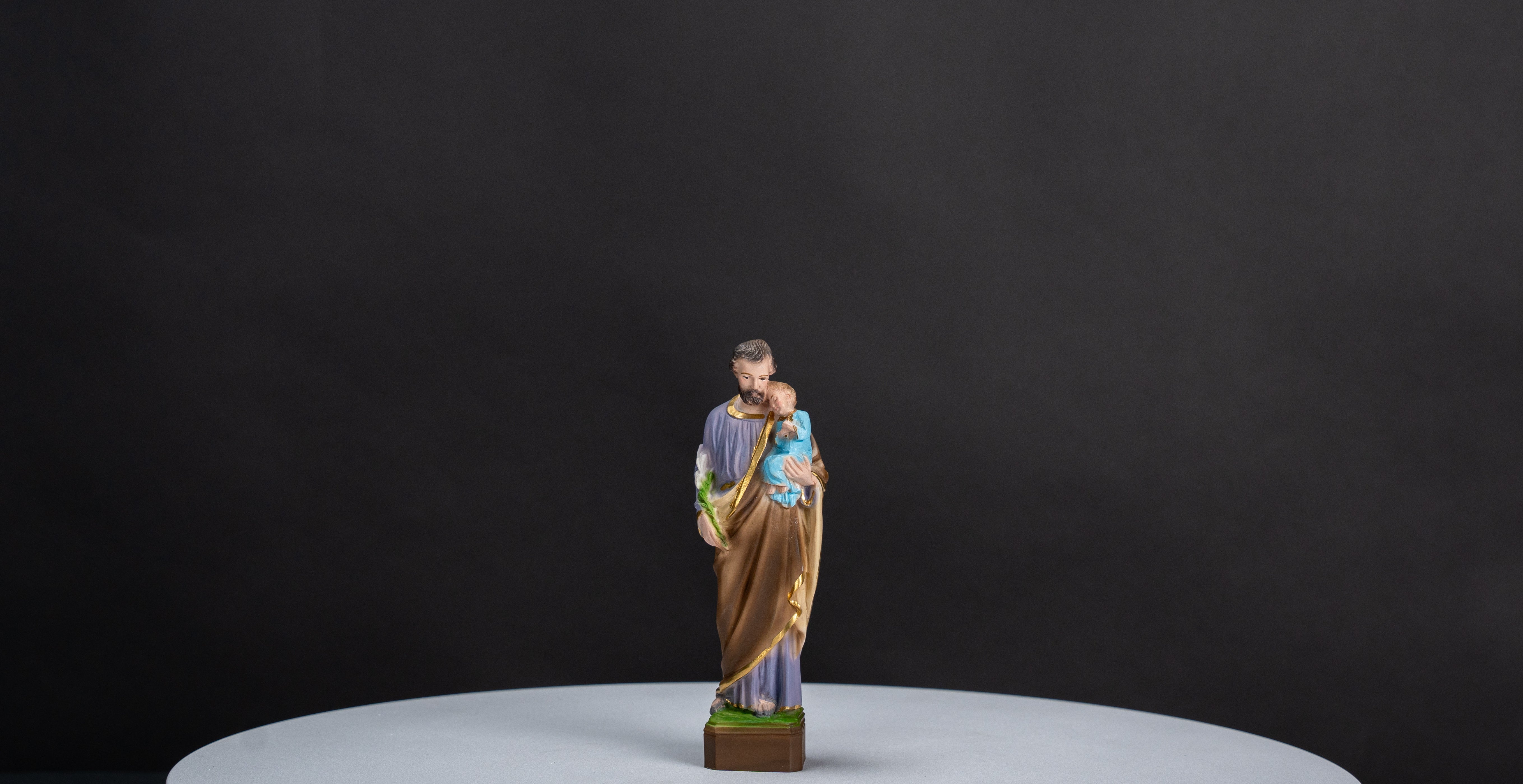 The Faith Gift Shop Saint Joseph Statue - Hand Painted in Italy - Our Tuscany Collection - San Jose