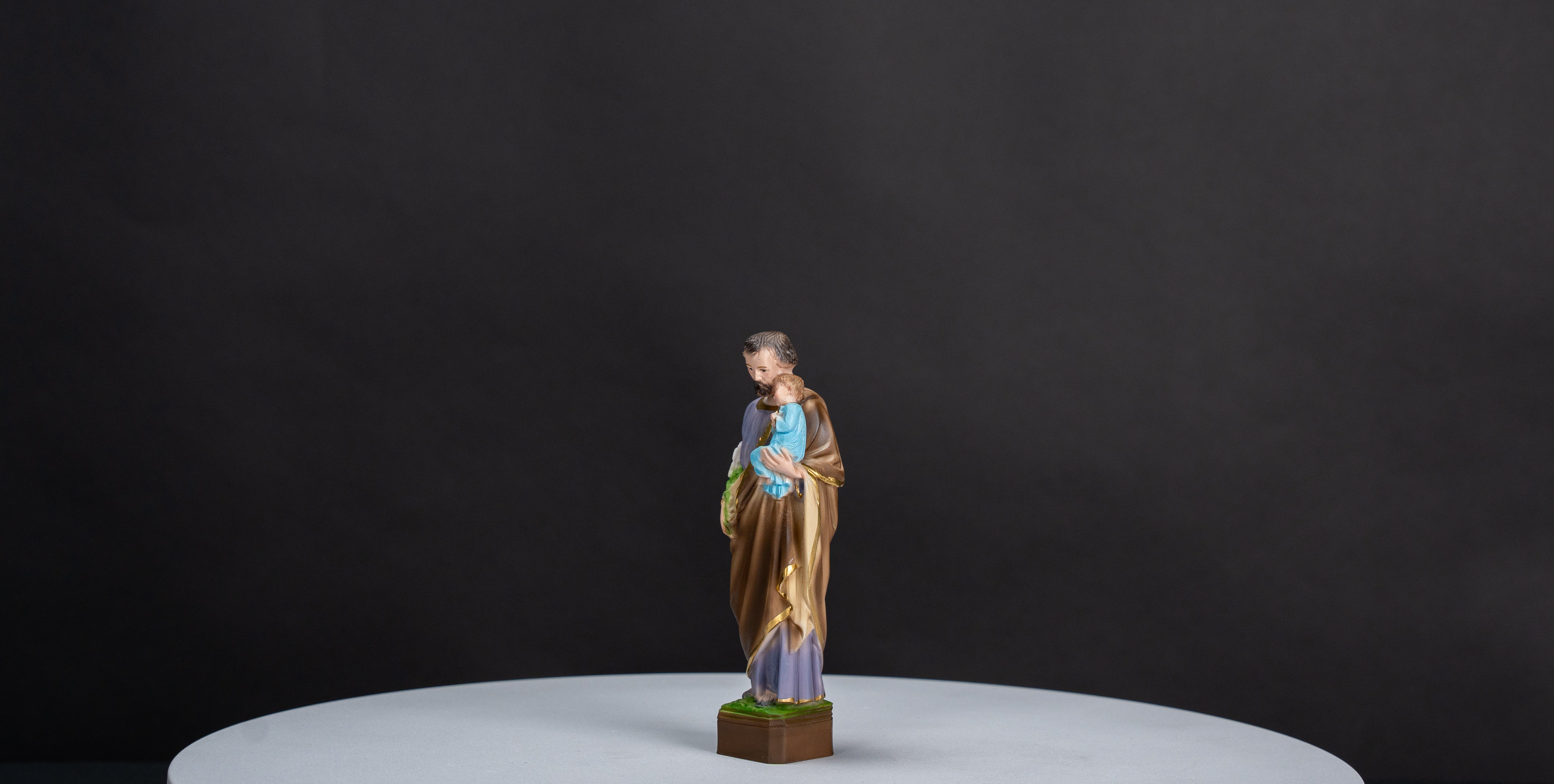 The Faith Gift Shop Saint Joseph Statue - Hand Painted in Italy - Our Tuscany Collection - San Jose