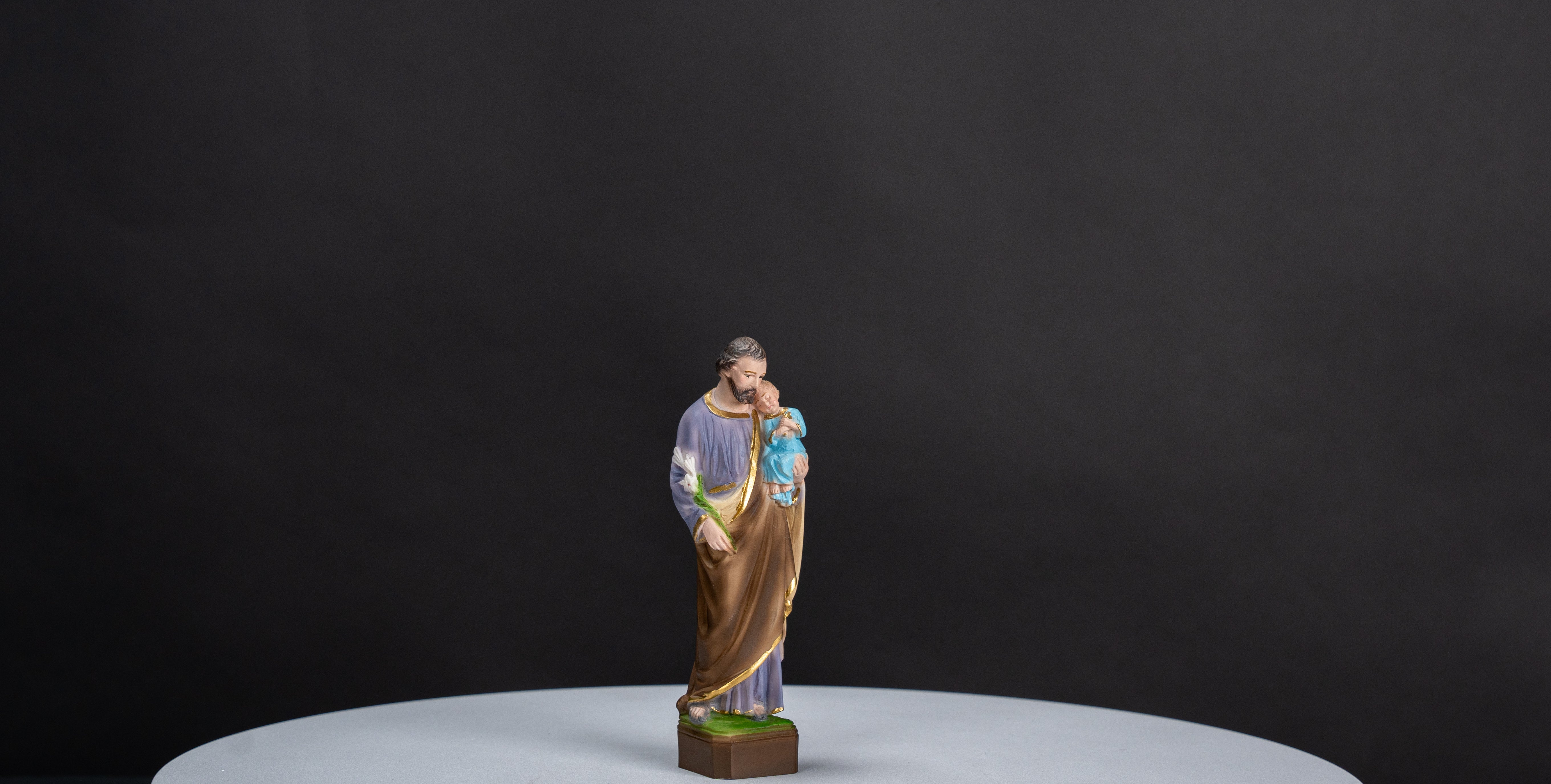 The Faith Gift Shop Saint Joseph Statue - Hand Painted in Italy - Our Tuscany Collection - San Jose