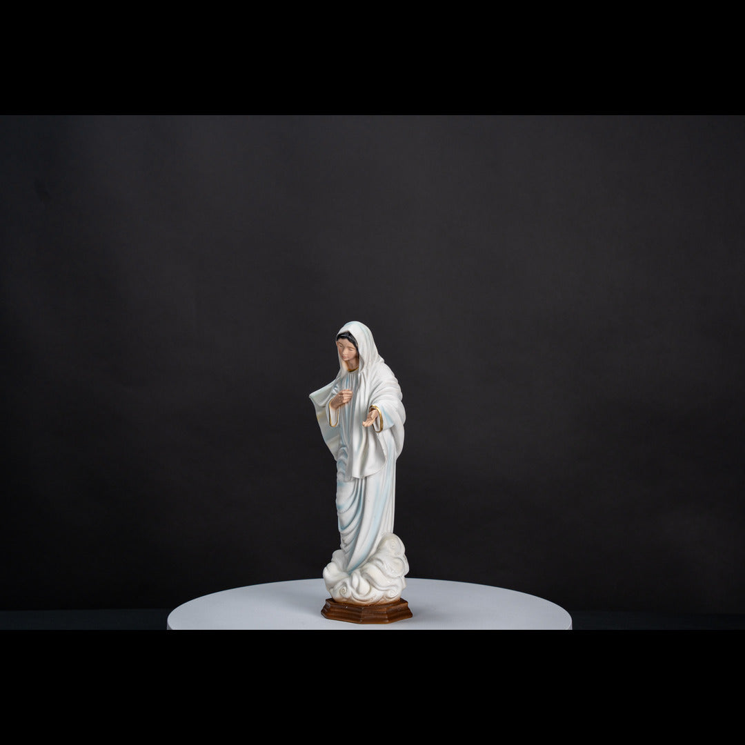 The Faith Gift Shop Our Lady  of Medjugorje Queen of Peace- Hand Painted in Italy - Our Tuscany Collection -