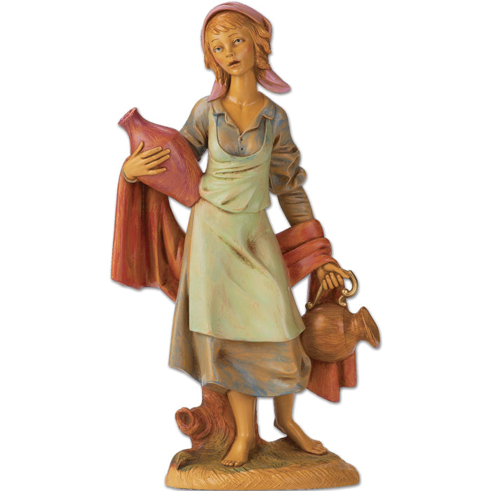 12" Judith with Water Jug Figure - Fontanini