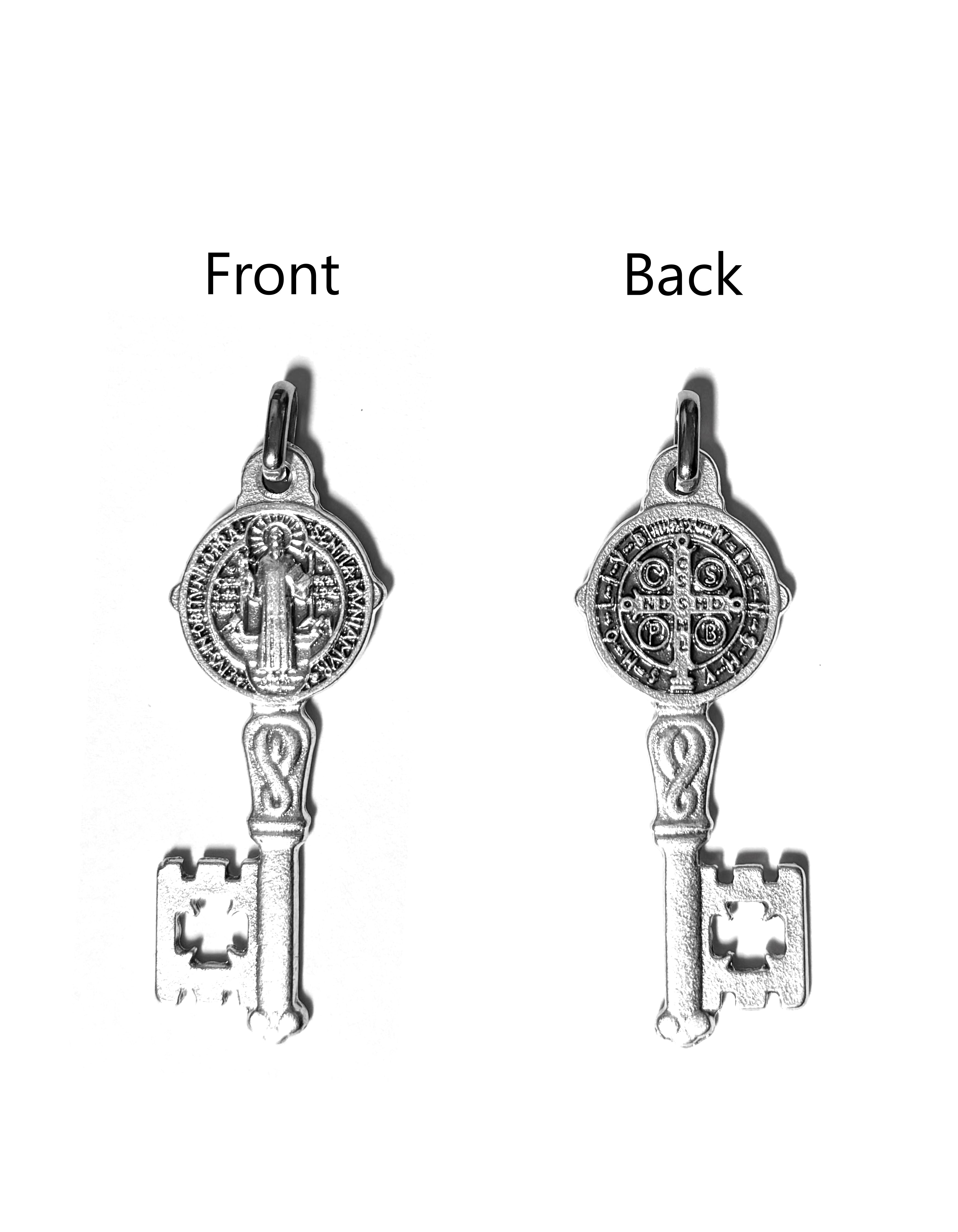 Saint Benedict Key Pendant