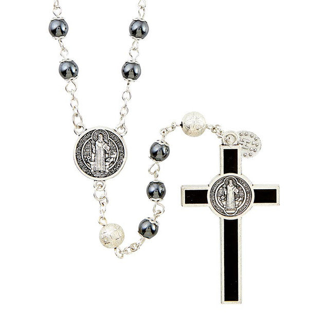 Crystal  St. Benedict Rosary