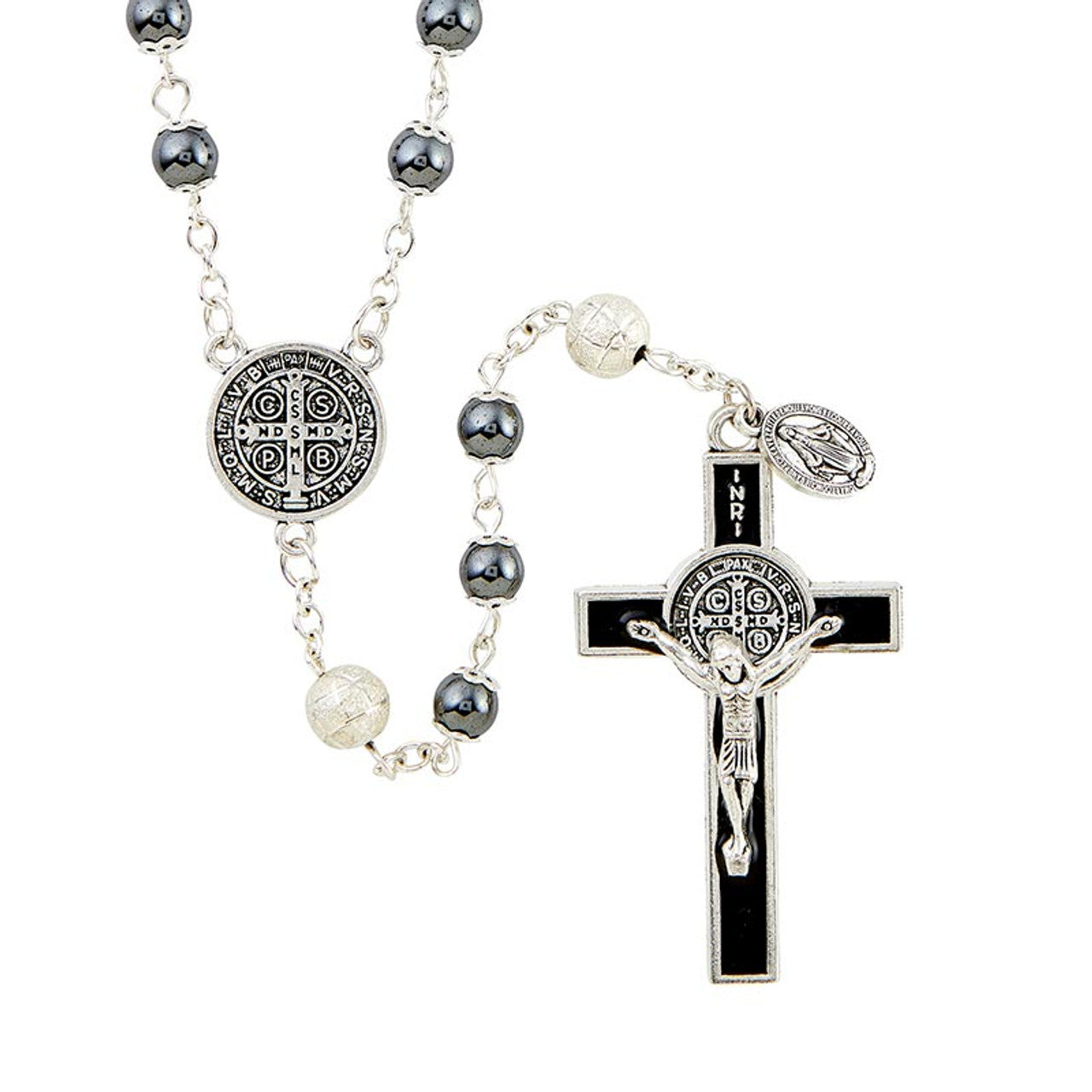 Crystal  St. Benedict Rosary