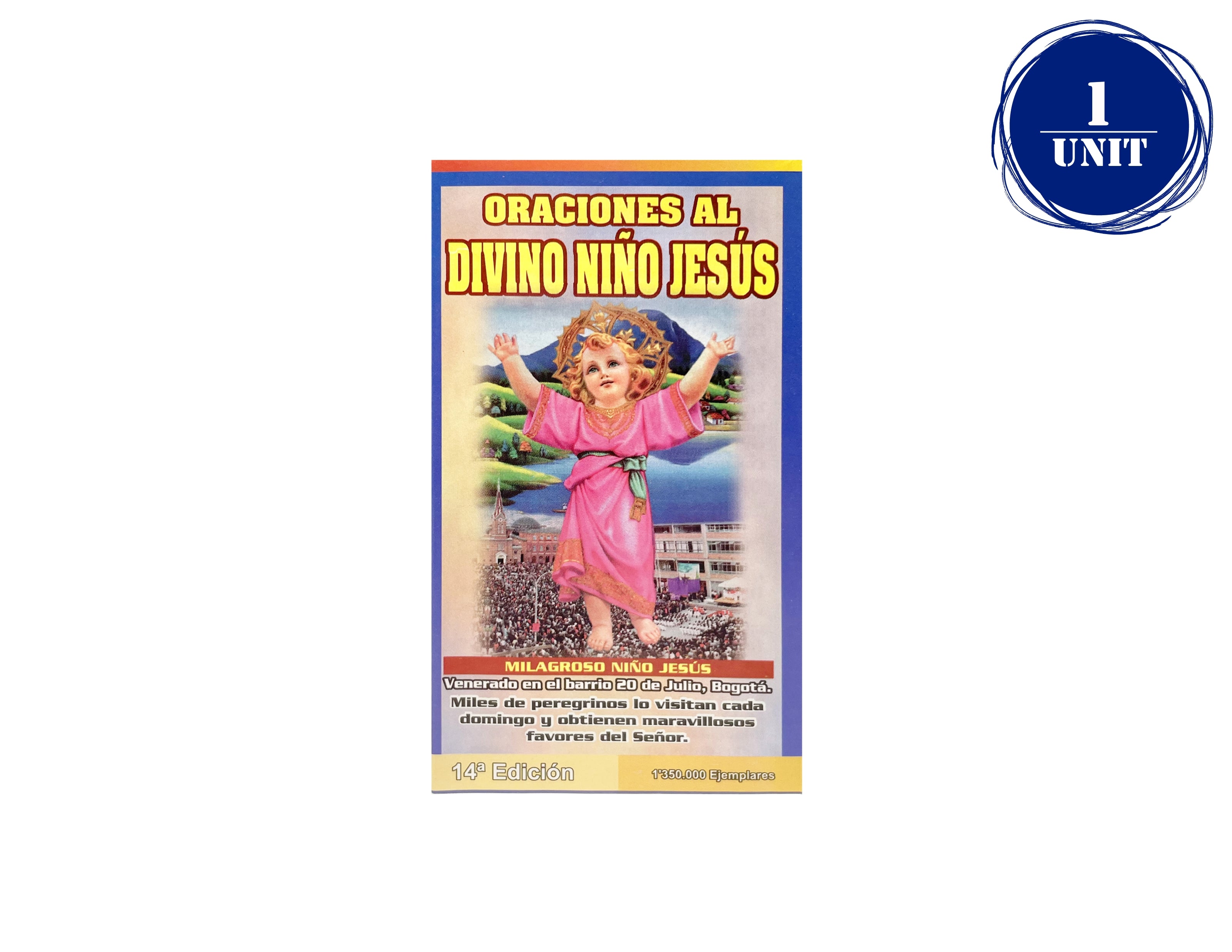 Plegable Oraciones al Divino Niño Jesús