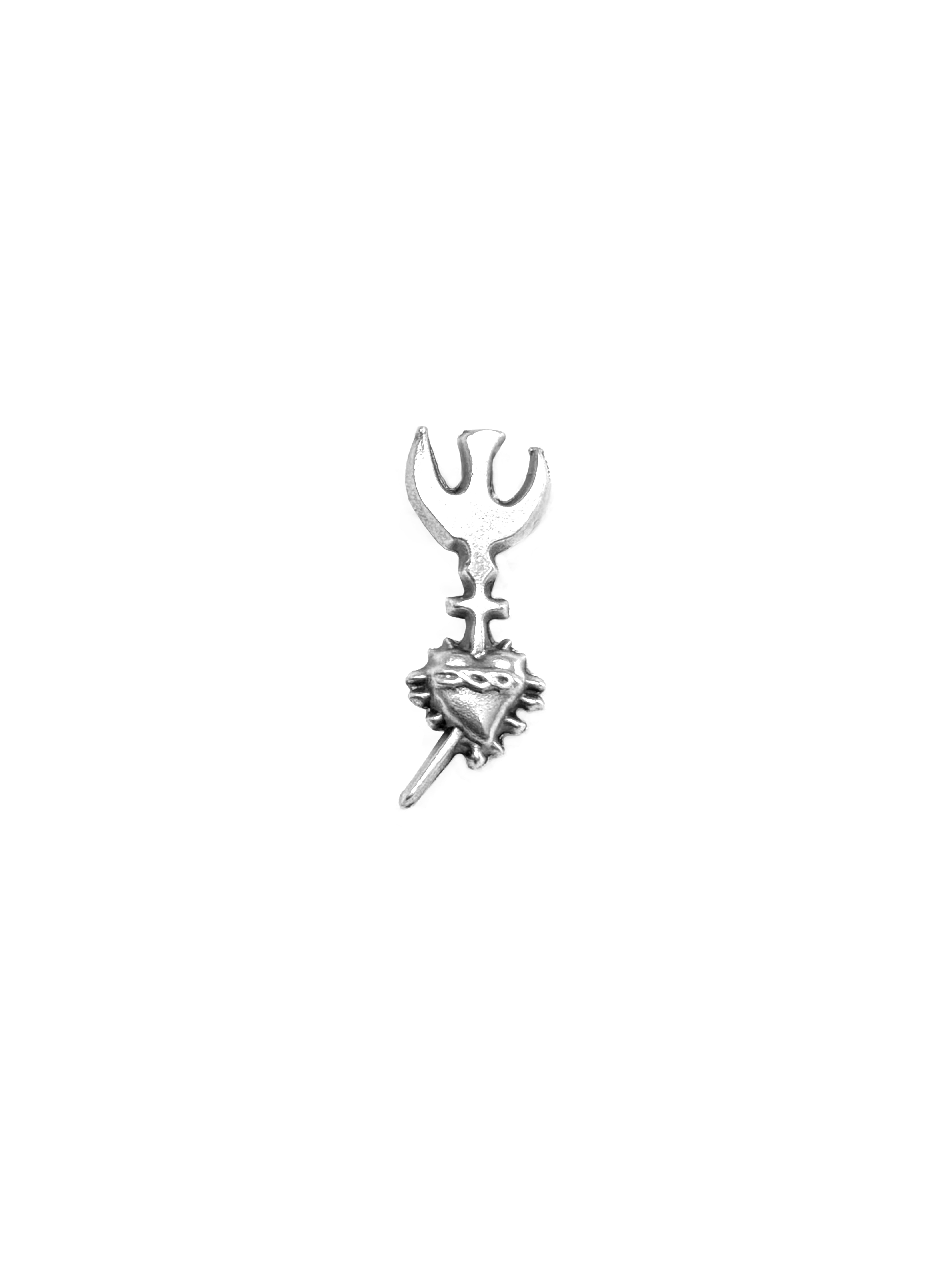 Holy Spirit and Pierced Sacred Heart lapel pin