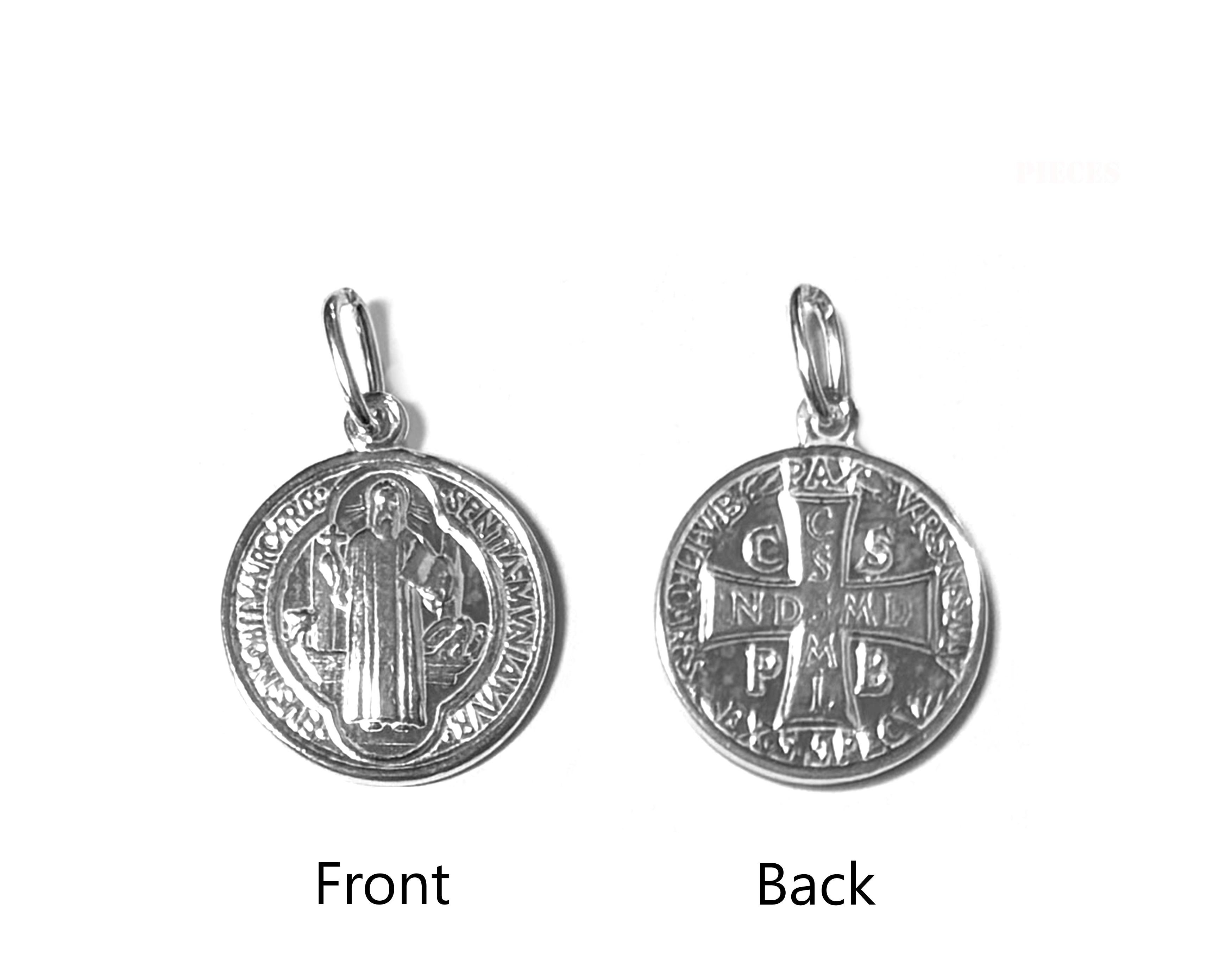 Sterling silver medals made in Colombia
