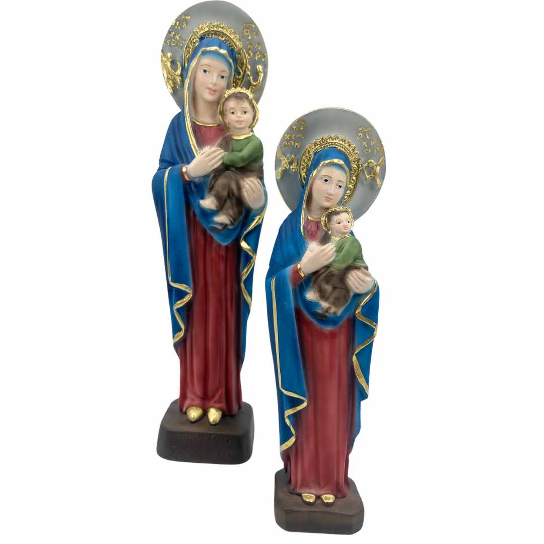 The Faith Gift Shop Our  Lady of Perpetual Help - Hand Painted in Italy - Our Tuscany Collection - / Nuestra Señora del Socorro