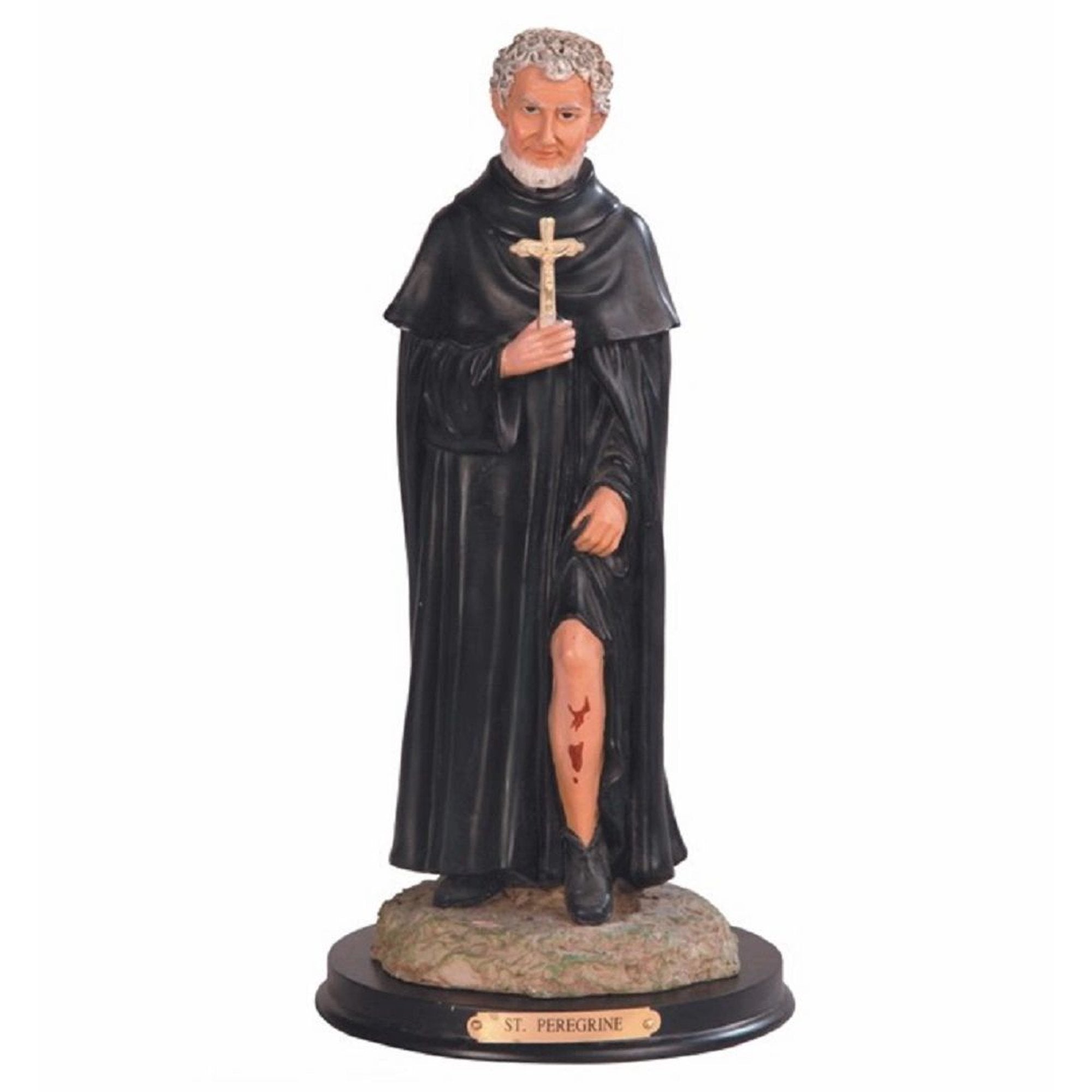 FC Design 12"H Saint Peregrine Statue Peregrine Laziosi