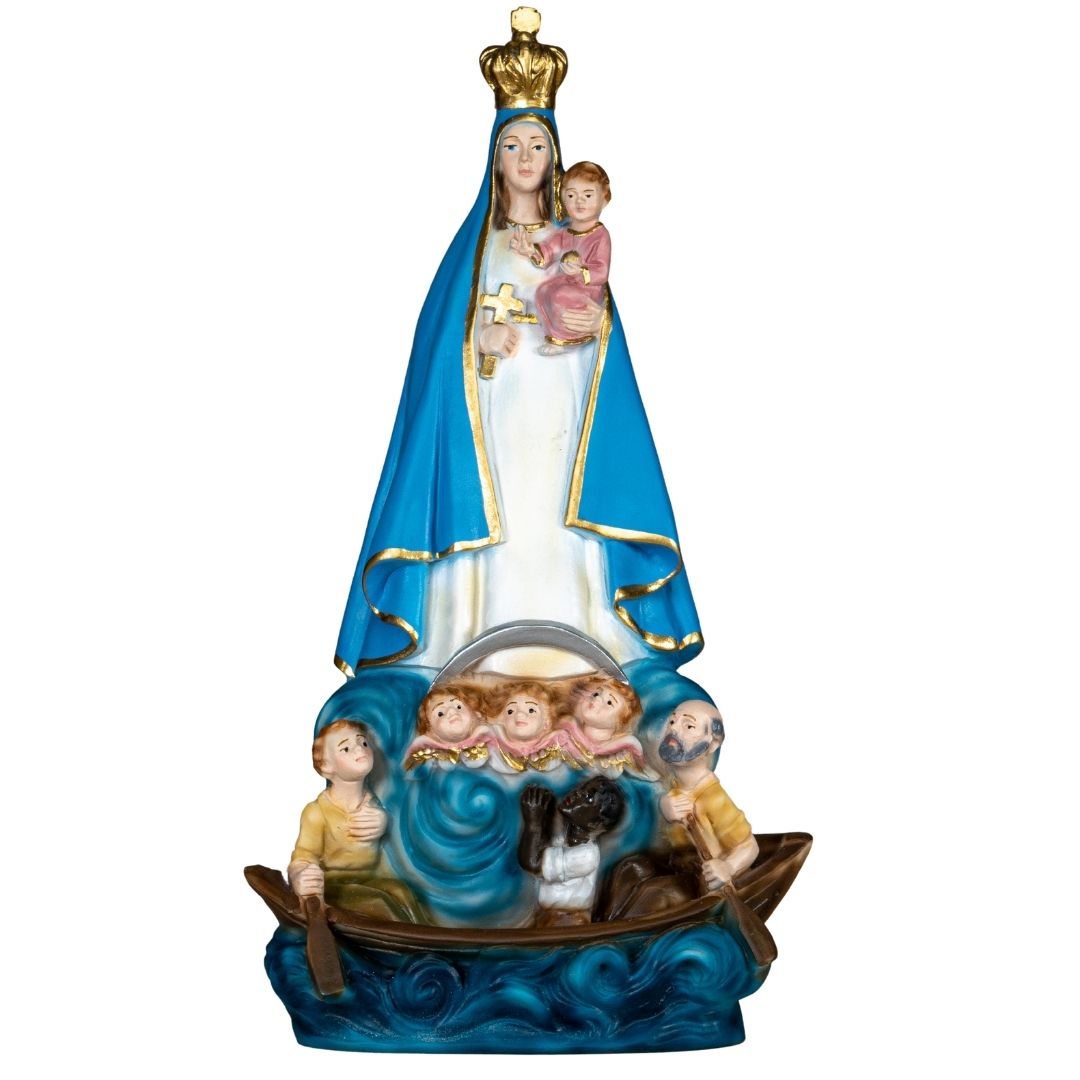 The Faith Gift Shop Our Lady of Charity- Hand Painted in Italy - Our Tuscany Collection - La Caridad de Cobre